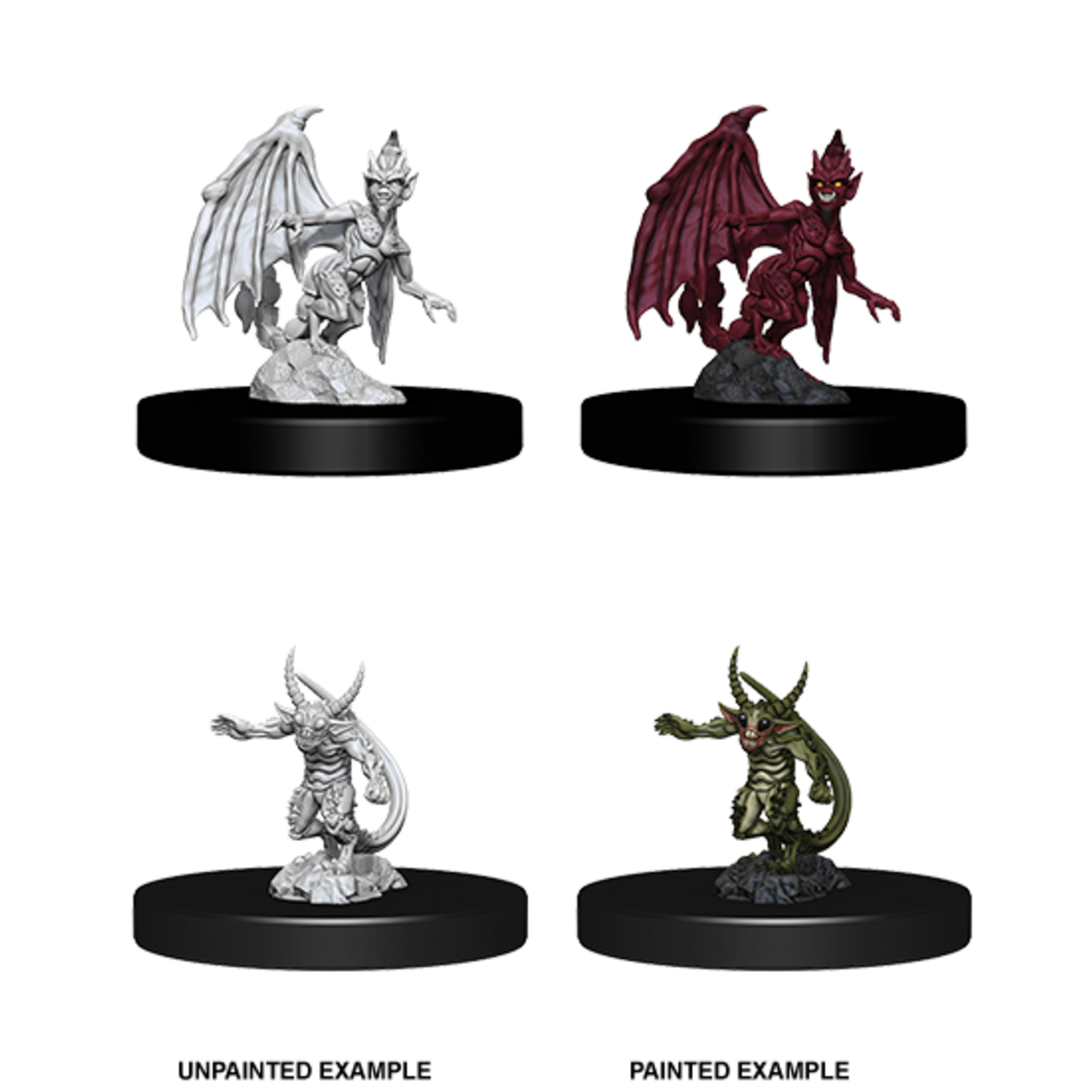 WizKids D&D Nolzur's Marvelous Miniatures: Quasit & Imp