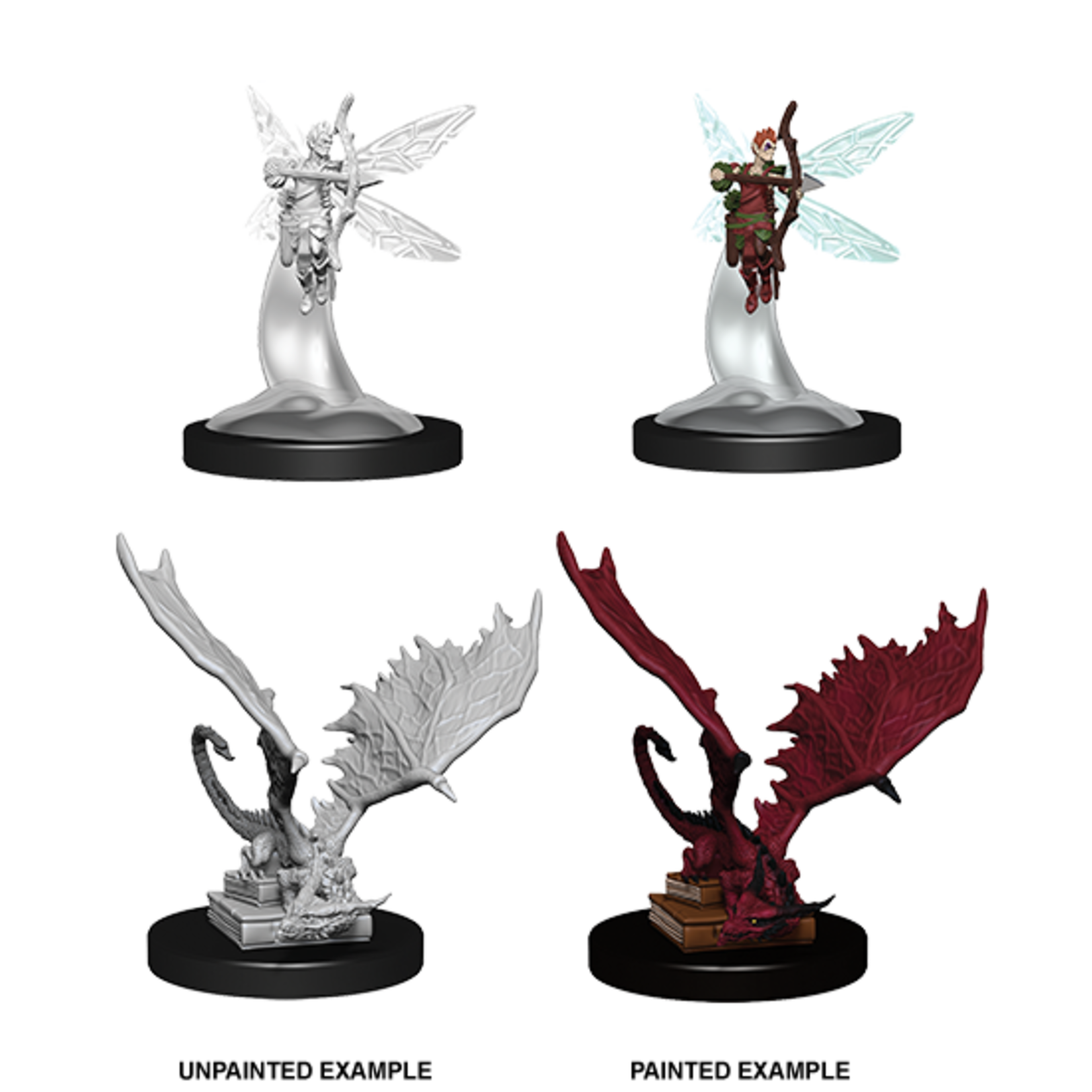 WizKids D&D Nolzur's Marvelous Miniatures: Pseudodragon & Sprite