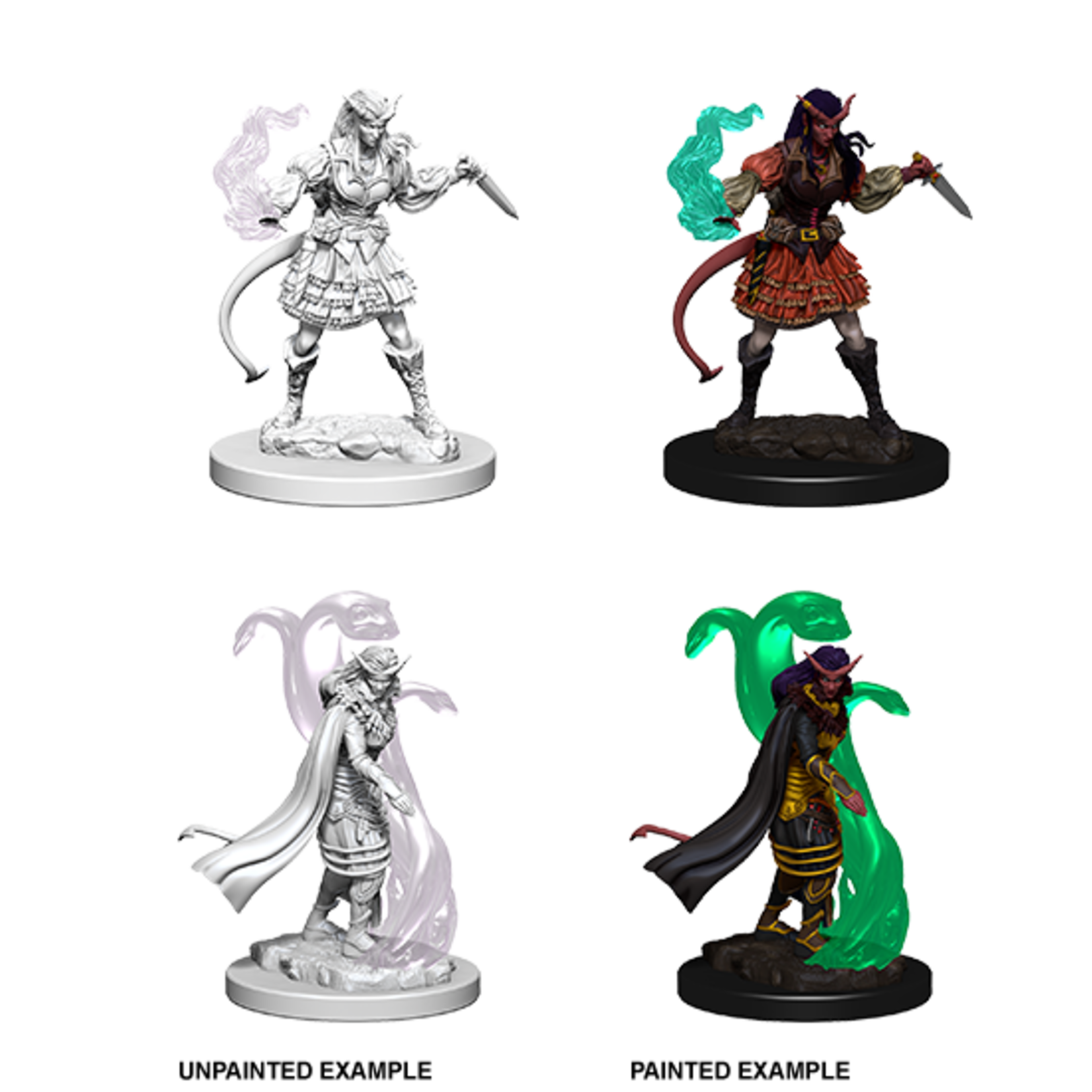 WizKids D&D Nolzur's Marvelous Miniatures: Tiefling Sorcerer, Female