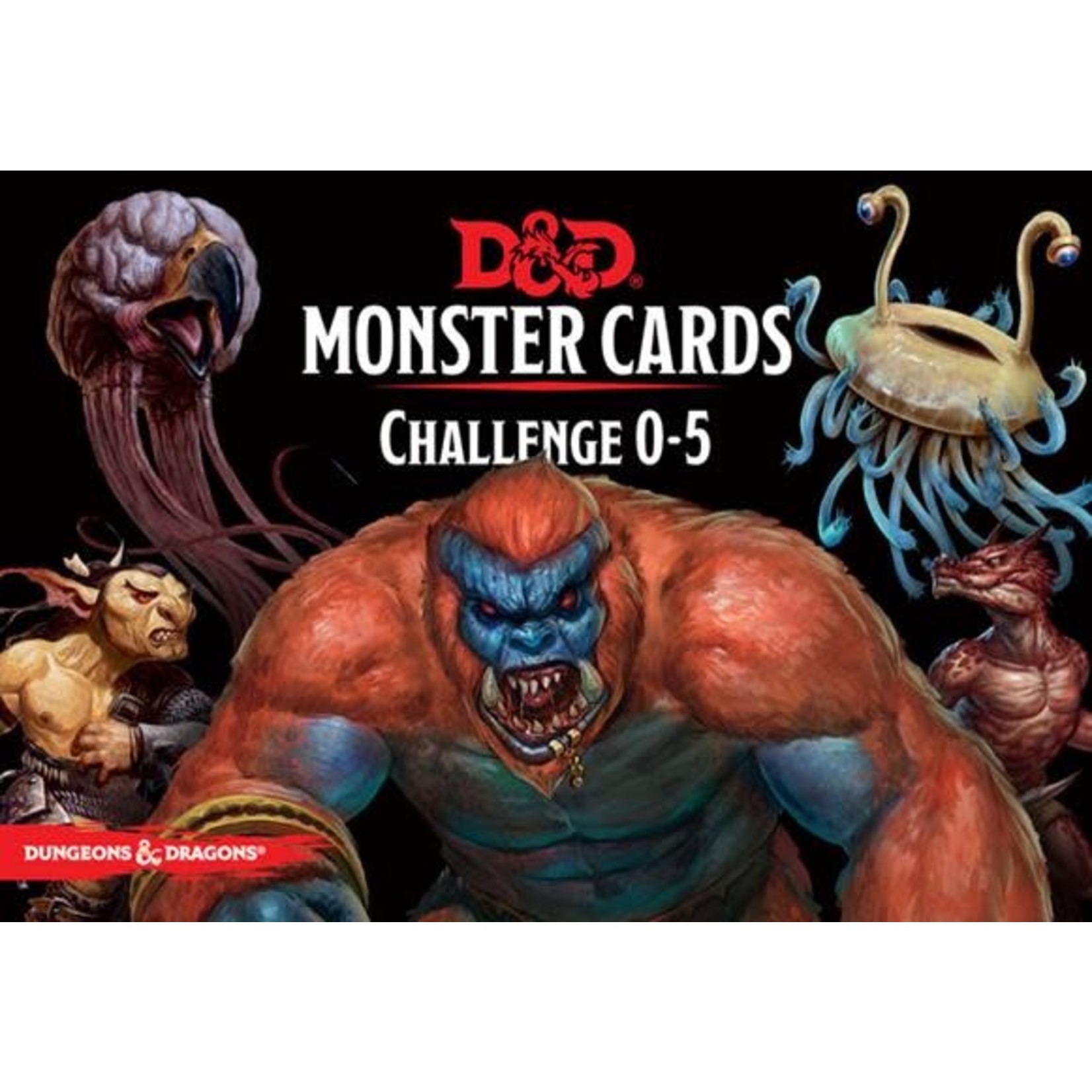Gale Force Nine D&D Monster Cards: Challenge 0-5