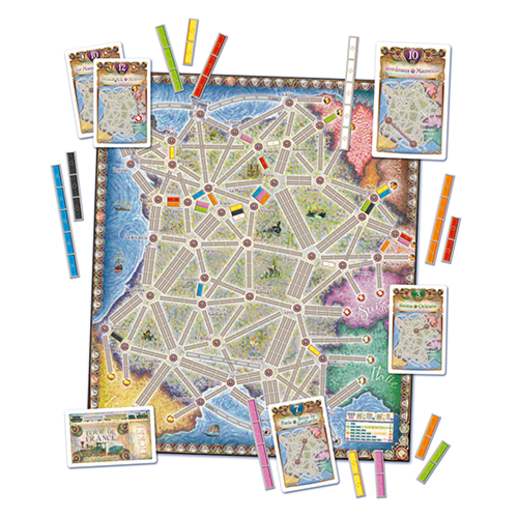 Days of Wonder Ticket to Ride: Map Collection 6 - France/Old West