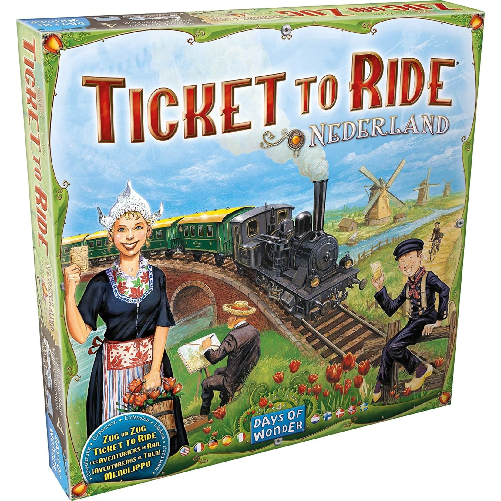 Days of Wonder Ticket to Ride: Map Collection 4 - Nederland