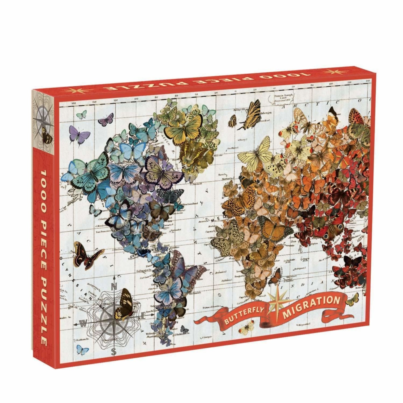 galison Butterfly Migration 1000 Piece Jigsaw Puzzle