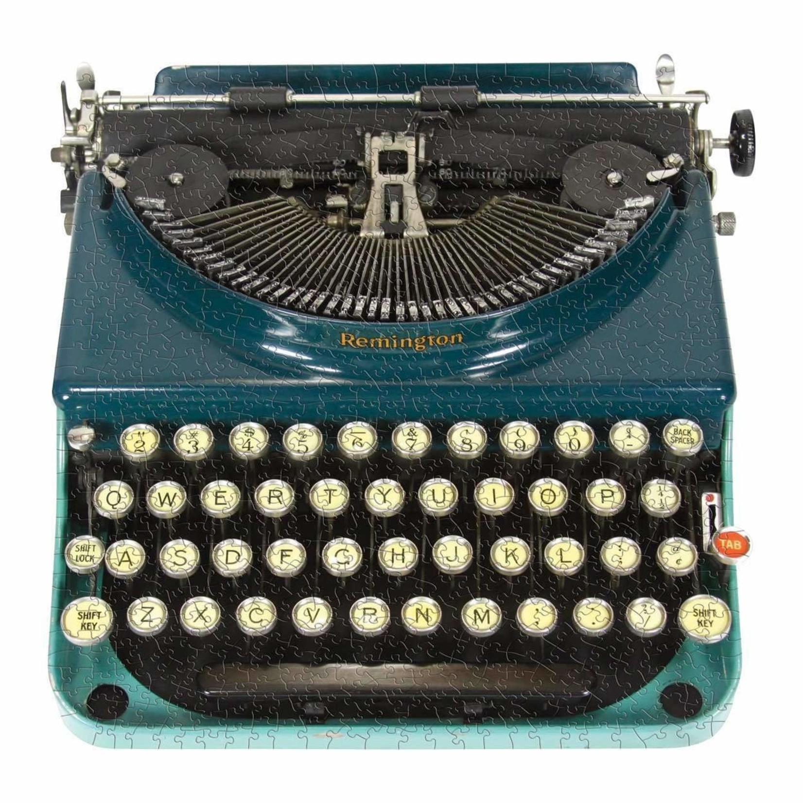 galison Shaped Puzzle Vintage Typewriter 750 Pieces