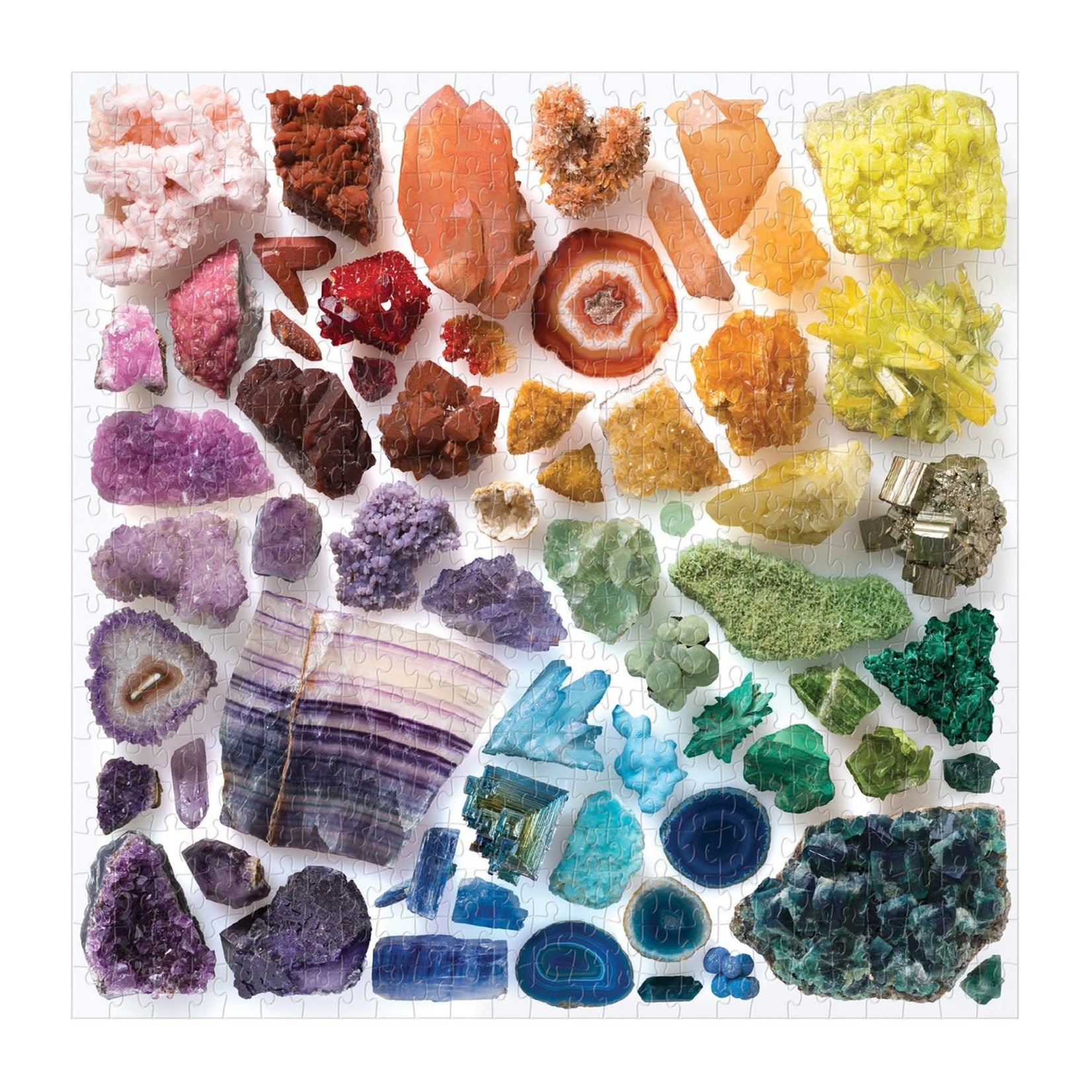 galison Rainbow Crystals 500 Piece Jigsaw Jigsaw Puzzle