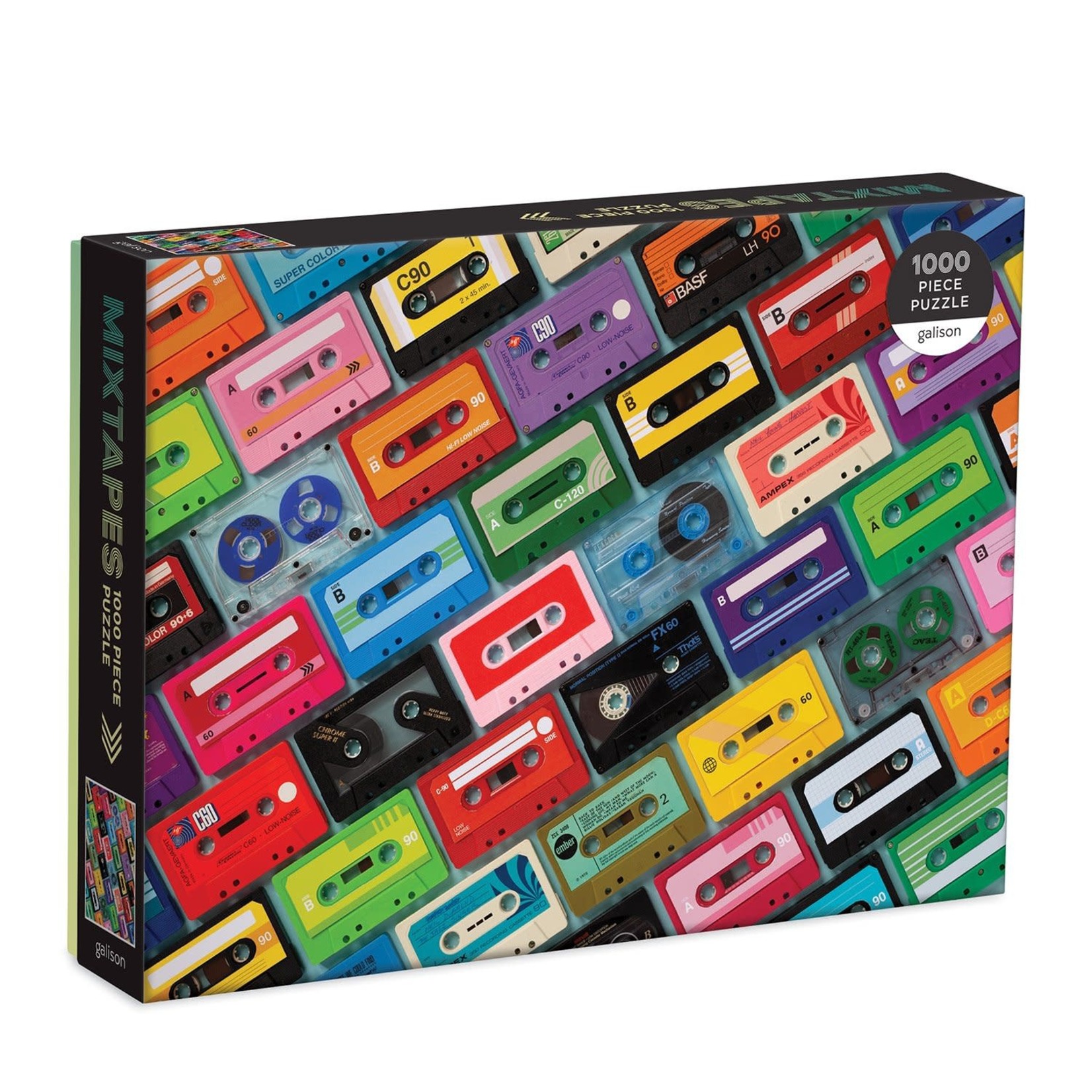 galison Mixtapes 1000 Piece Jigsaw Puzzle