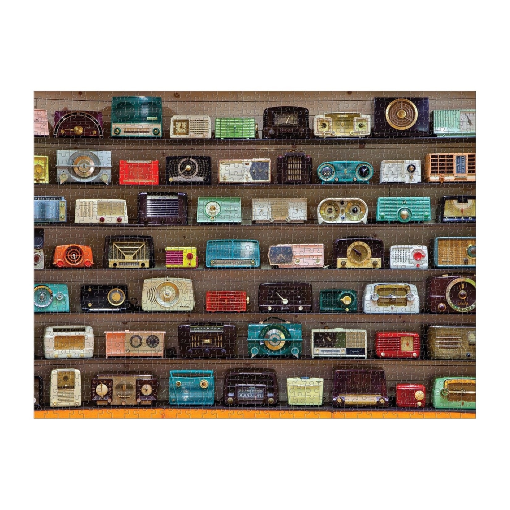 galison Vintage Radios 1000 Piece Jigsaw Puzzle