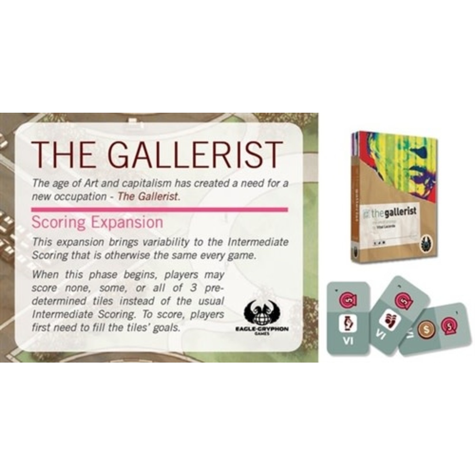 Eagle-Gryphon Games The Gallerist: Complete Bundle