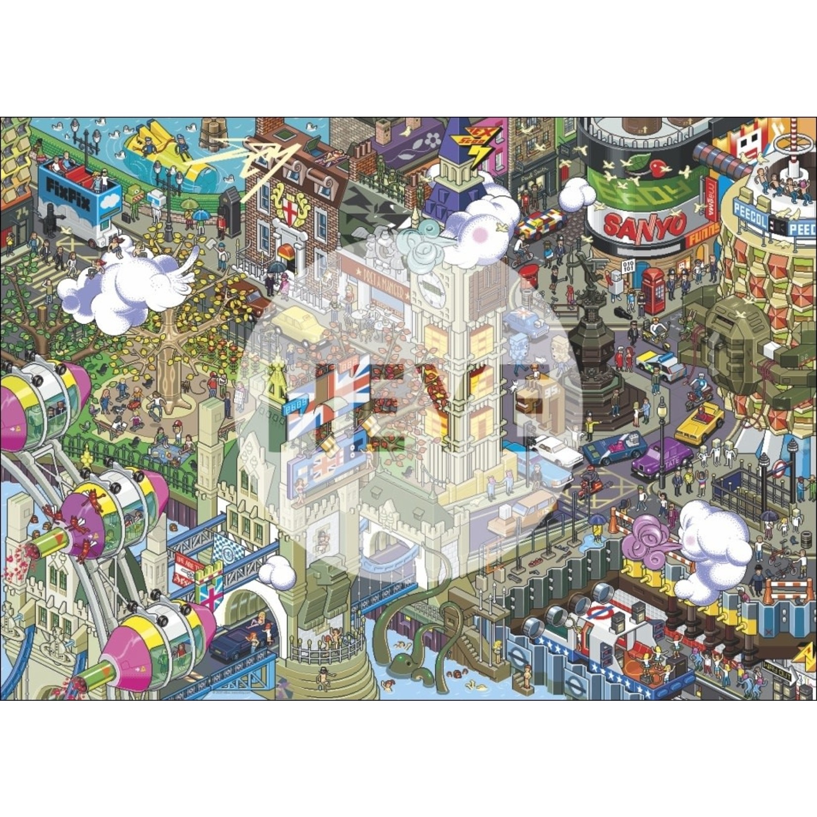 Heye eBoy - London Quest 1000 Piece Puzzle