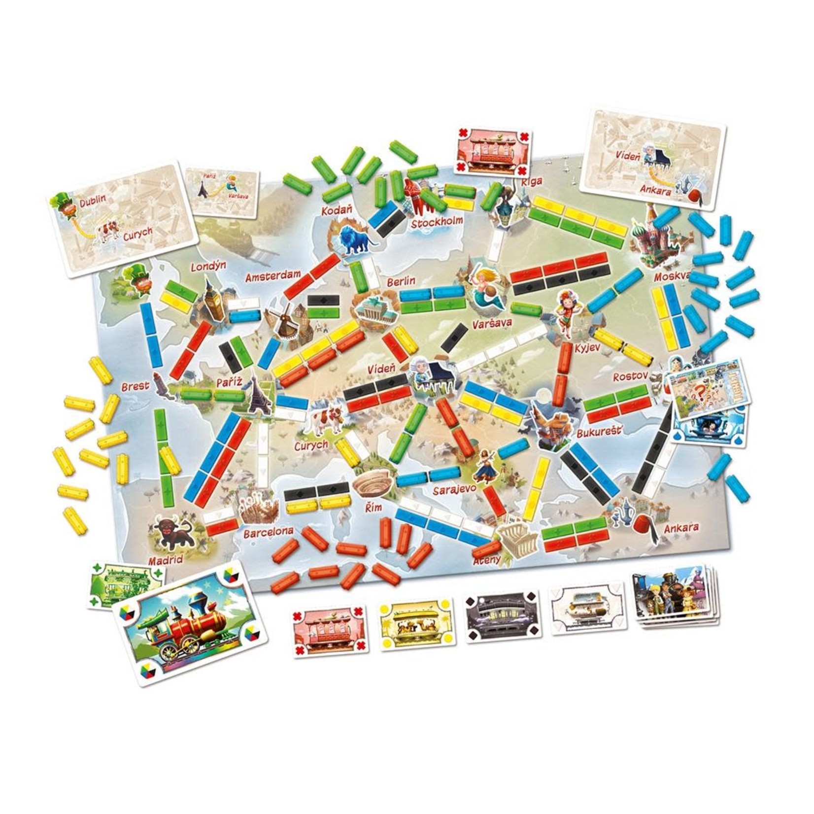 Days of Wonder Ticket to Ride: First Journey - Europe