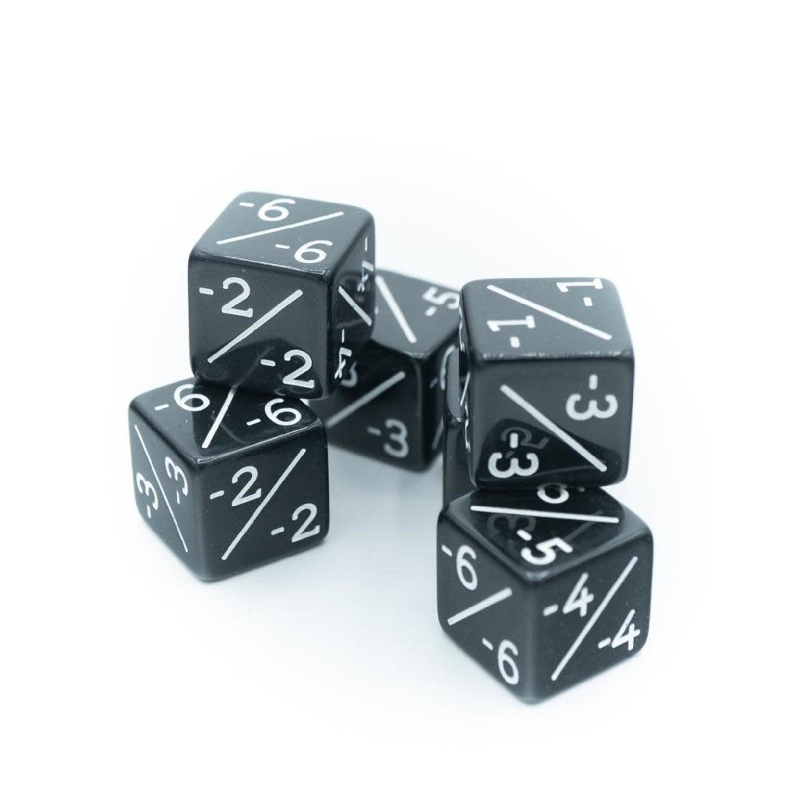 Die Hard Dice MTG Power/Toughness Counters: Negative (6 pack)