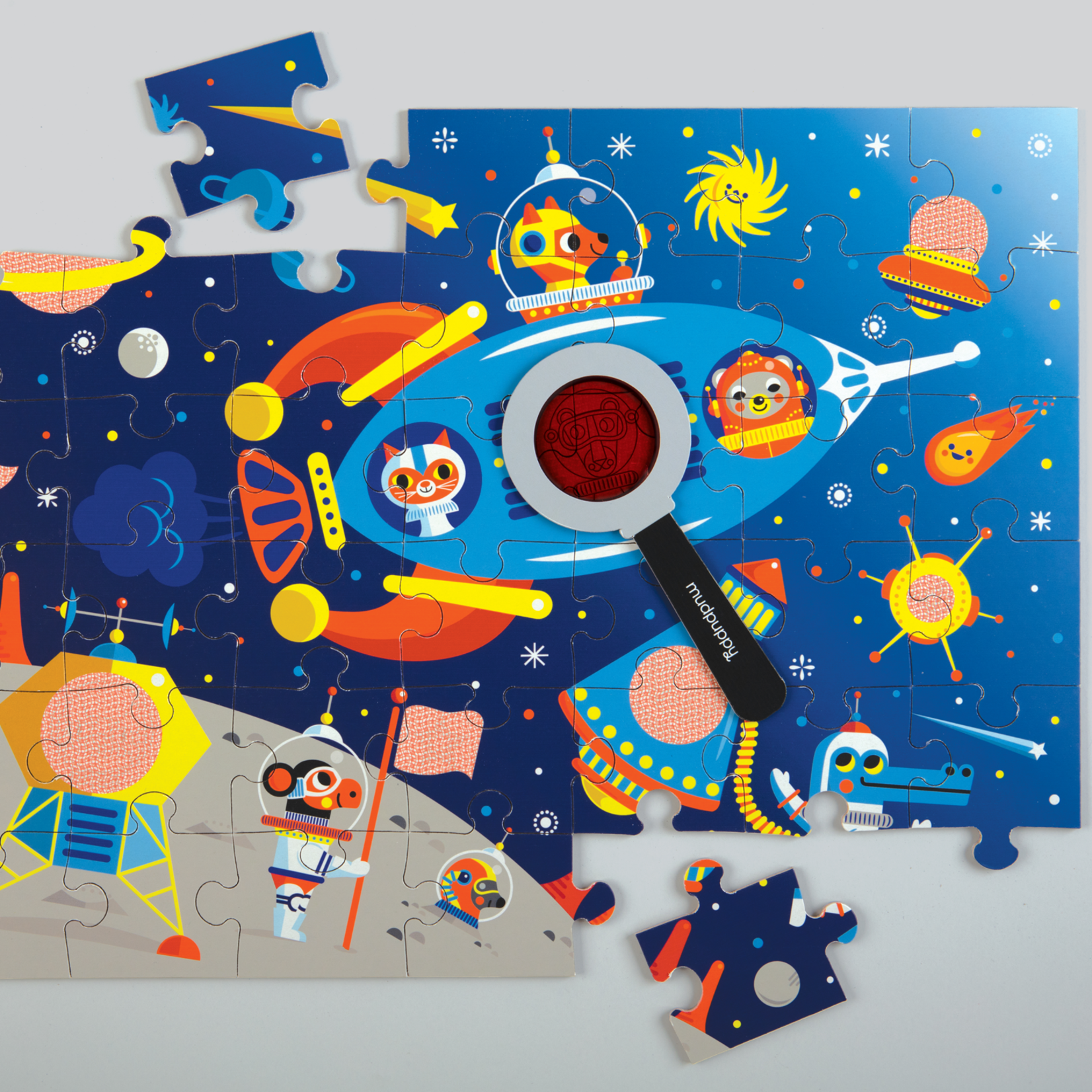 Mudpuppy Secret Picture  Puzzles - Outer Space 42 Pieces