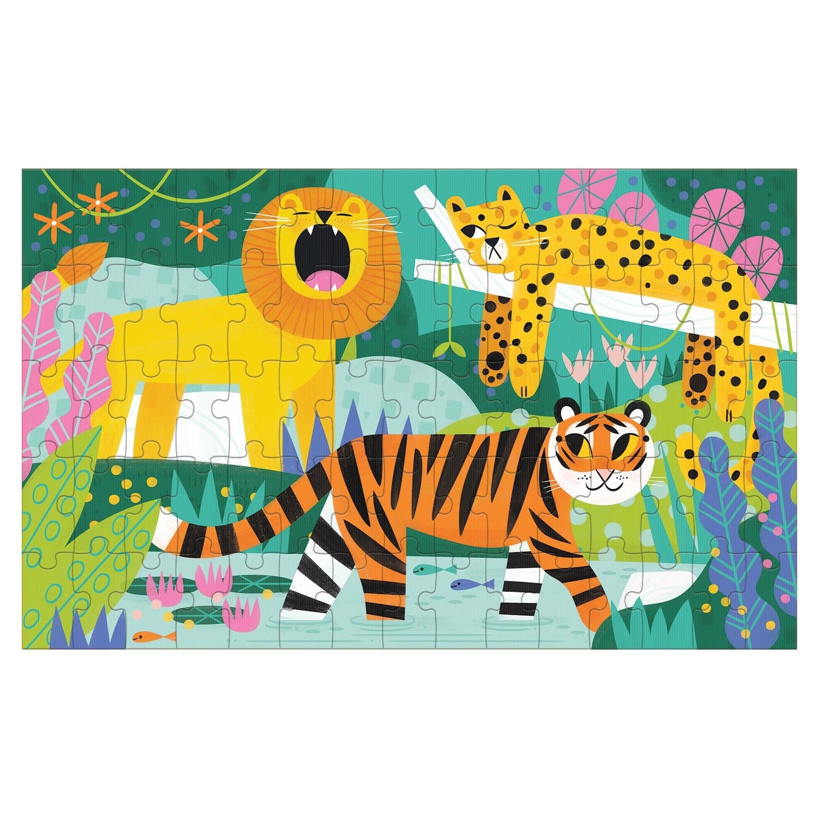 Mudpuppy Lenticular Puzzle - Cats Big and Small 75 Piece