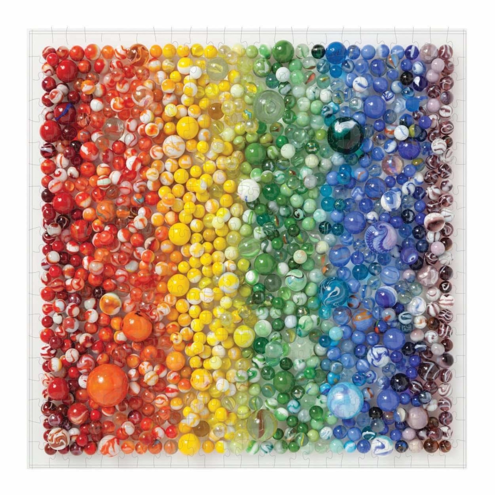 galison Rainbow Marbles 500 Piece Jigsaw Jigsaw Puzzle