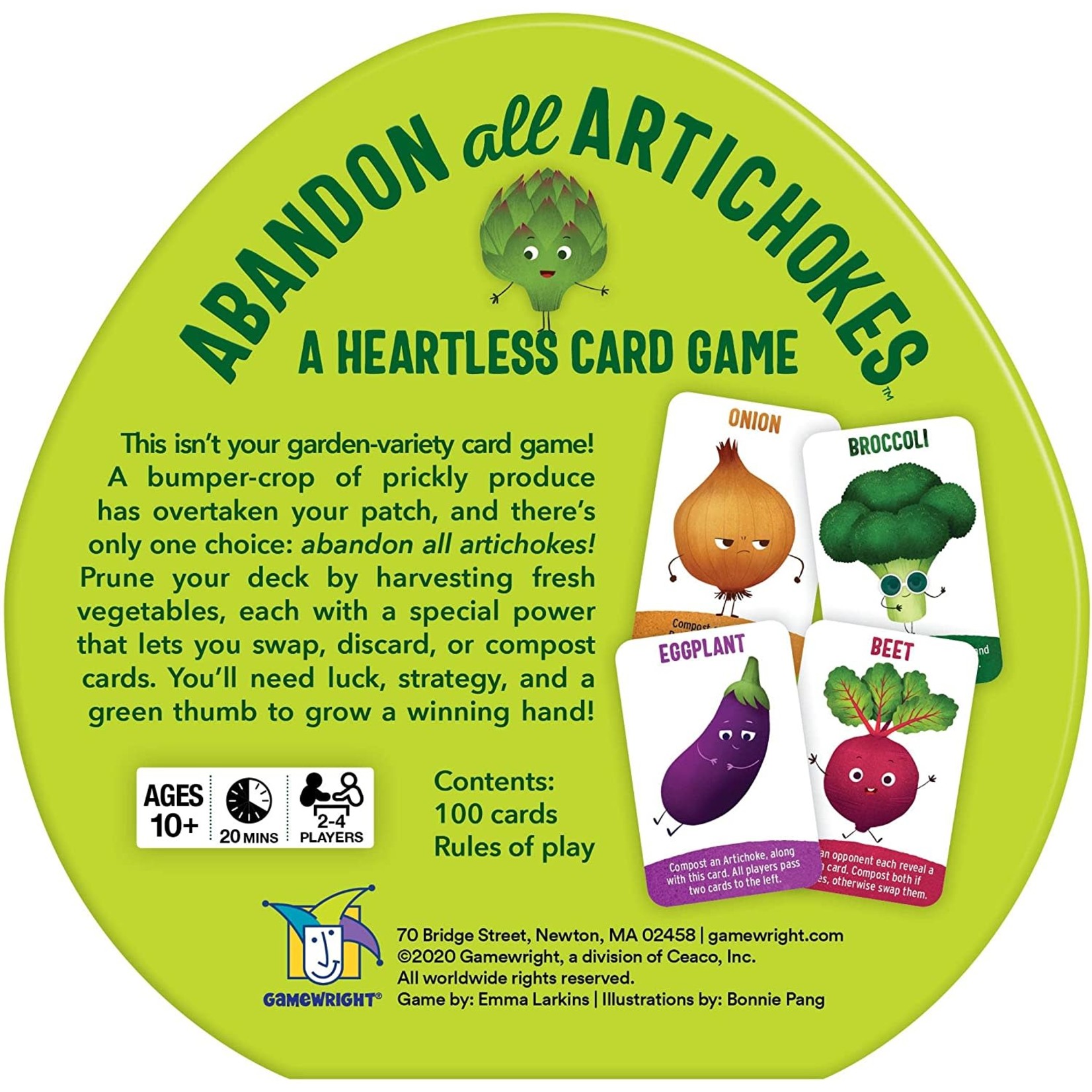 Gamewright Abandon All Artichokes