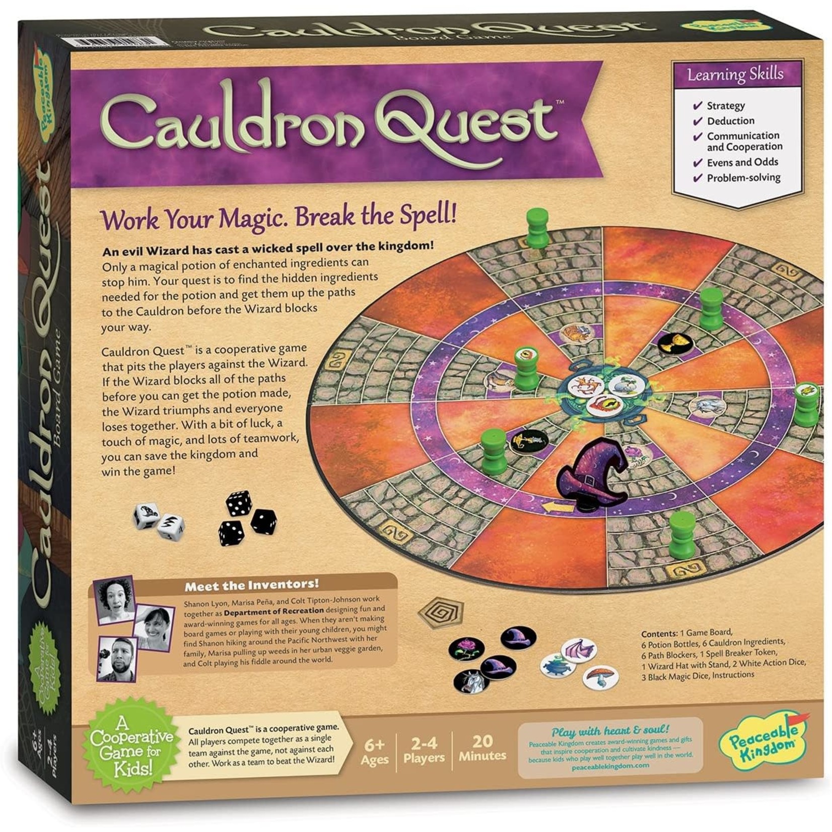 Peaceable Kingdom Cauldron Quest