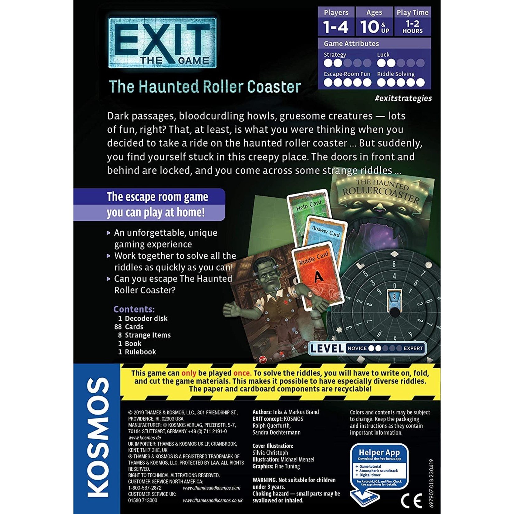 Thames & Kosmos Exit: The Haunted Roller Coaster