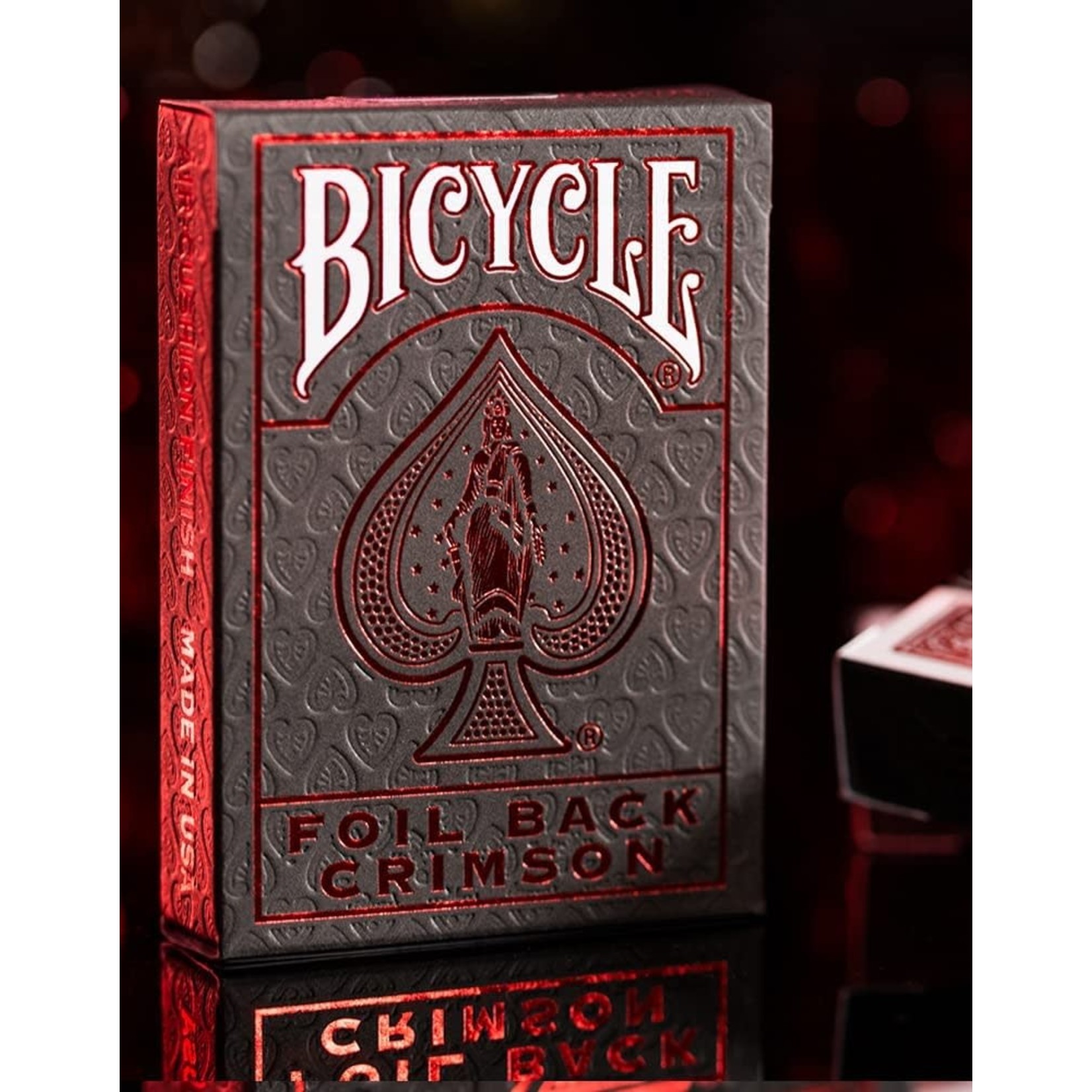 Bicycle Bicycle Playing Cards: Metalluxe Red