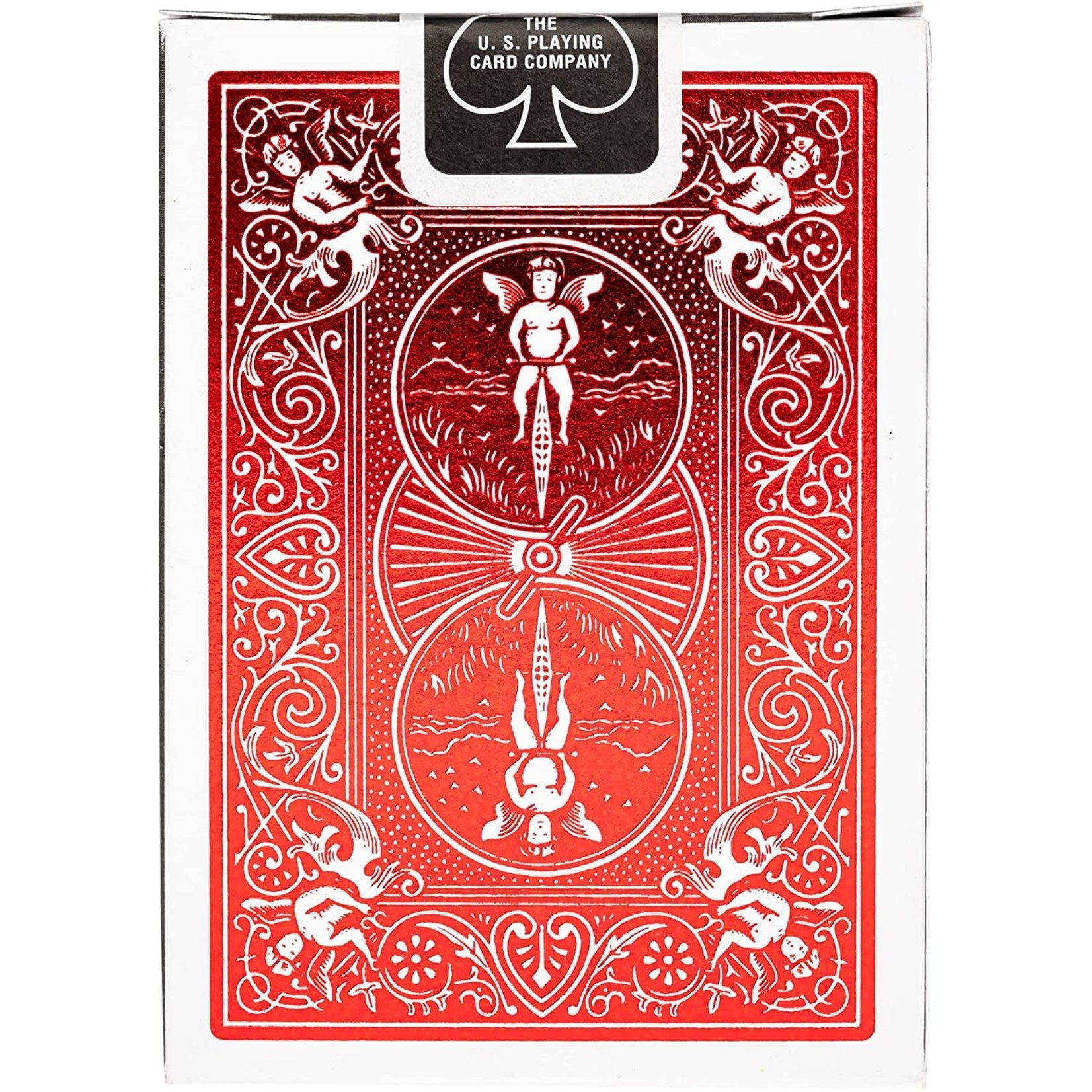 Bicycle Bicycle Playing Cards: Metalluxe Red