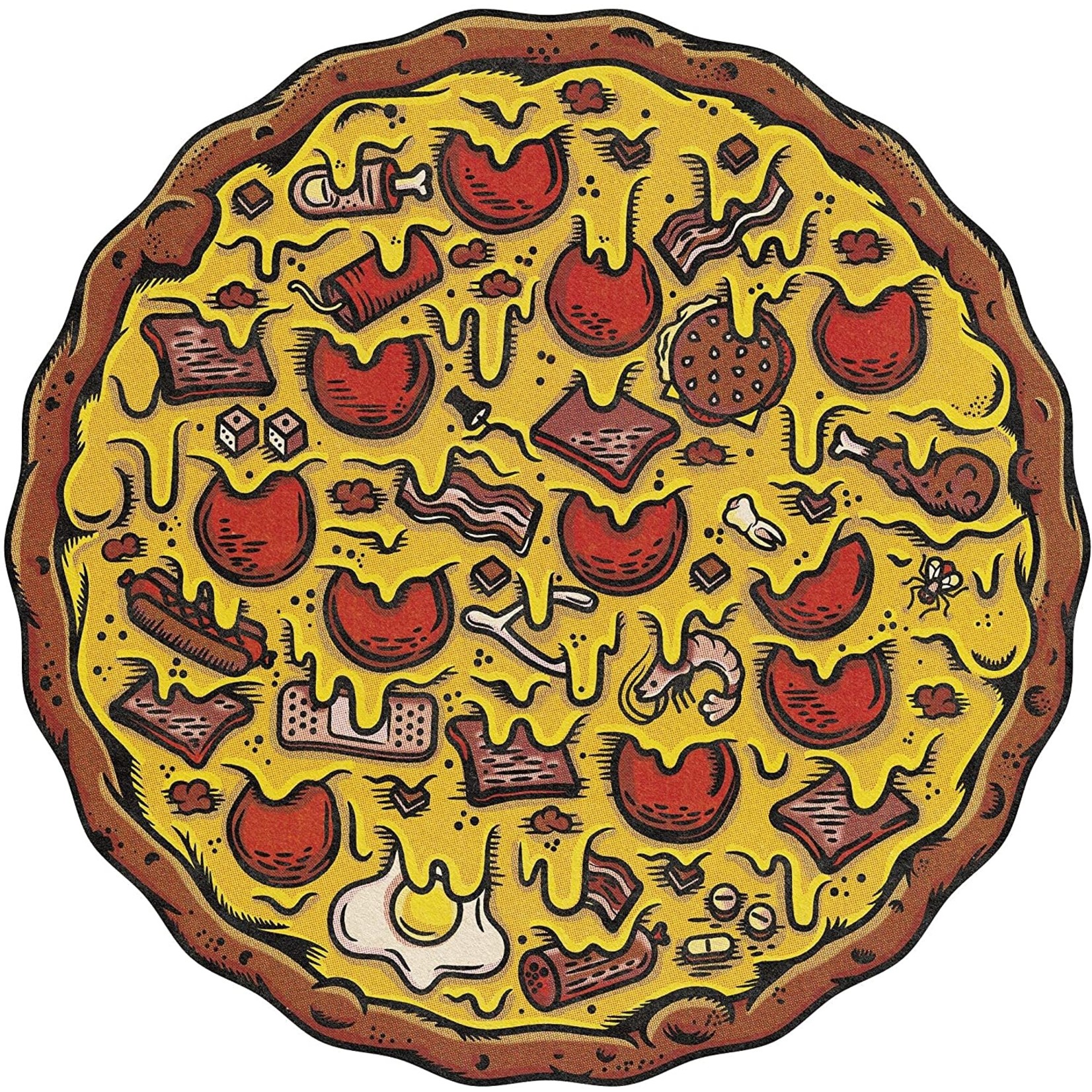 Stellar Factory Pizza Puzzles: Meat Lovers (550 Pieces)