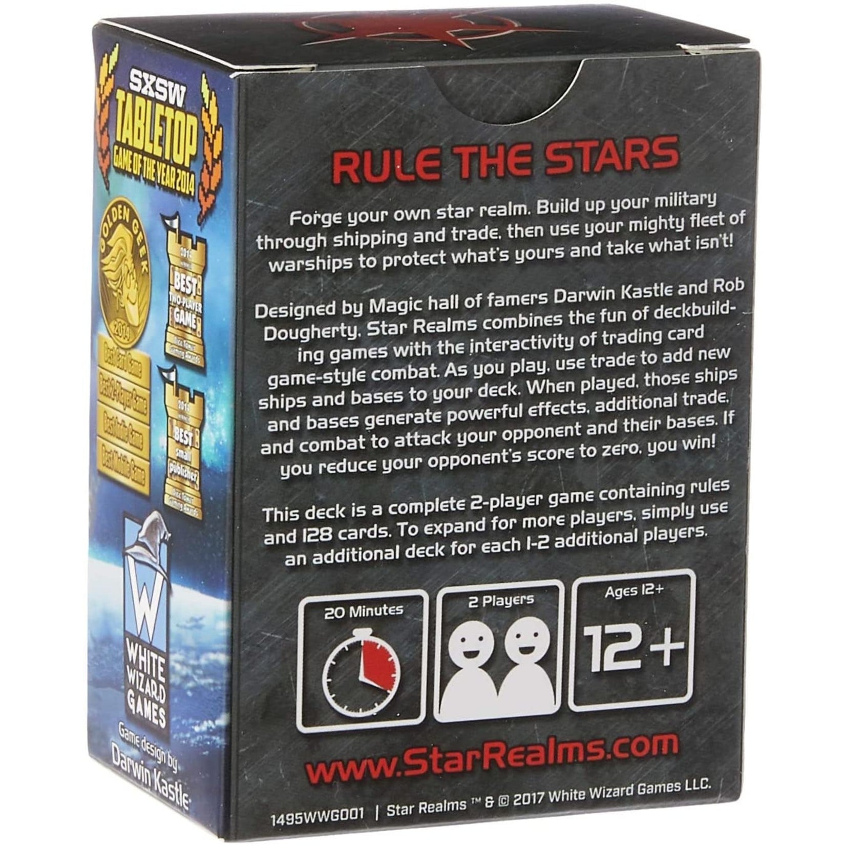 Wise Wizards Games Star Realms Deck Building Game