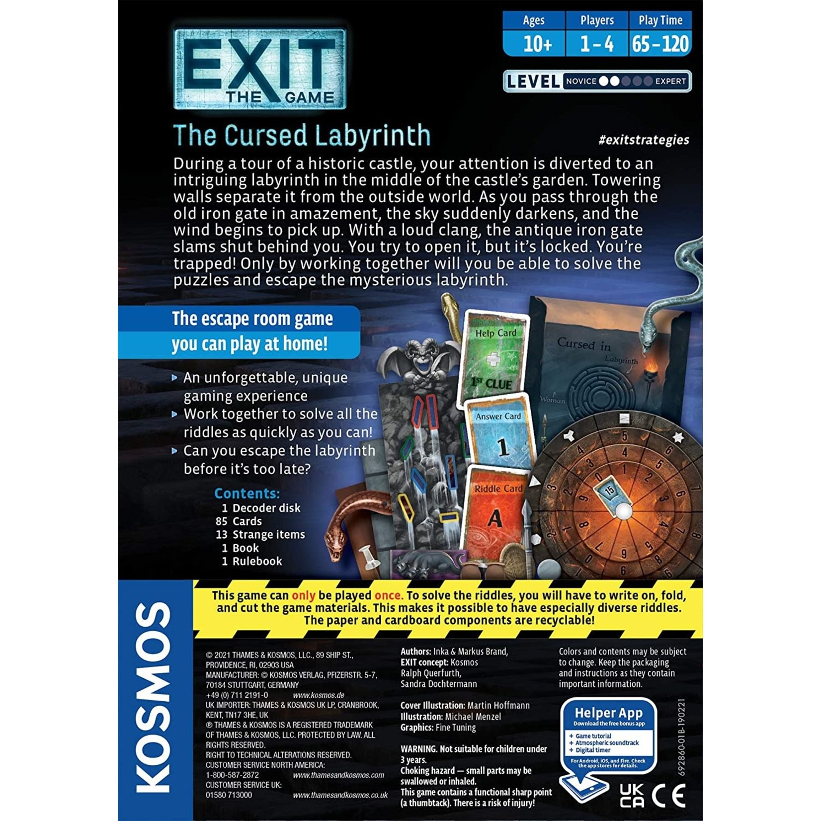 Thames & Kosmos Exit: Cursed Labyrinth, The
