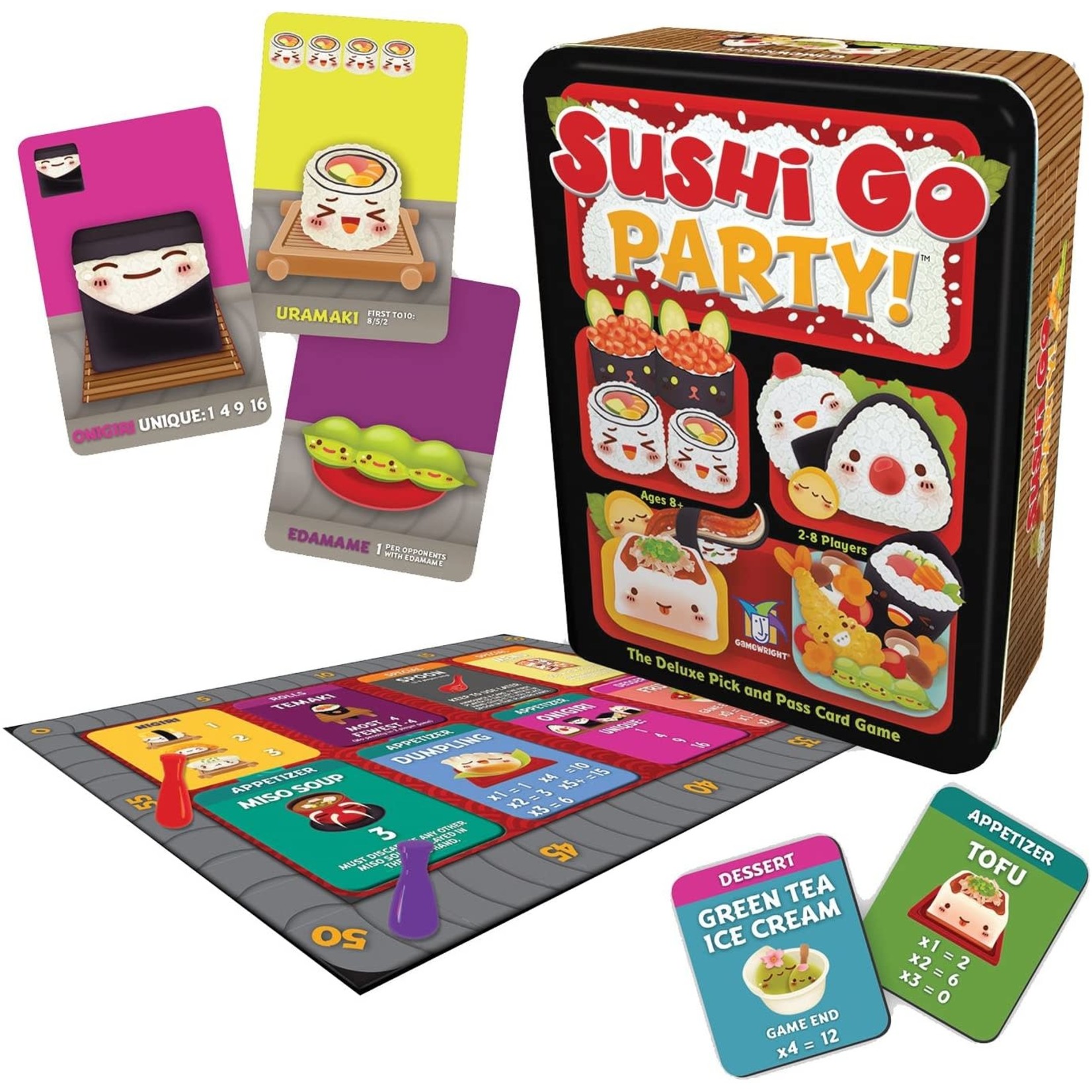 Gamewright Sushi Go Party!