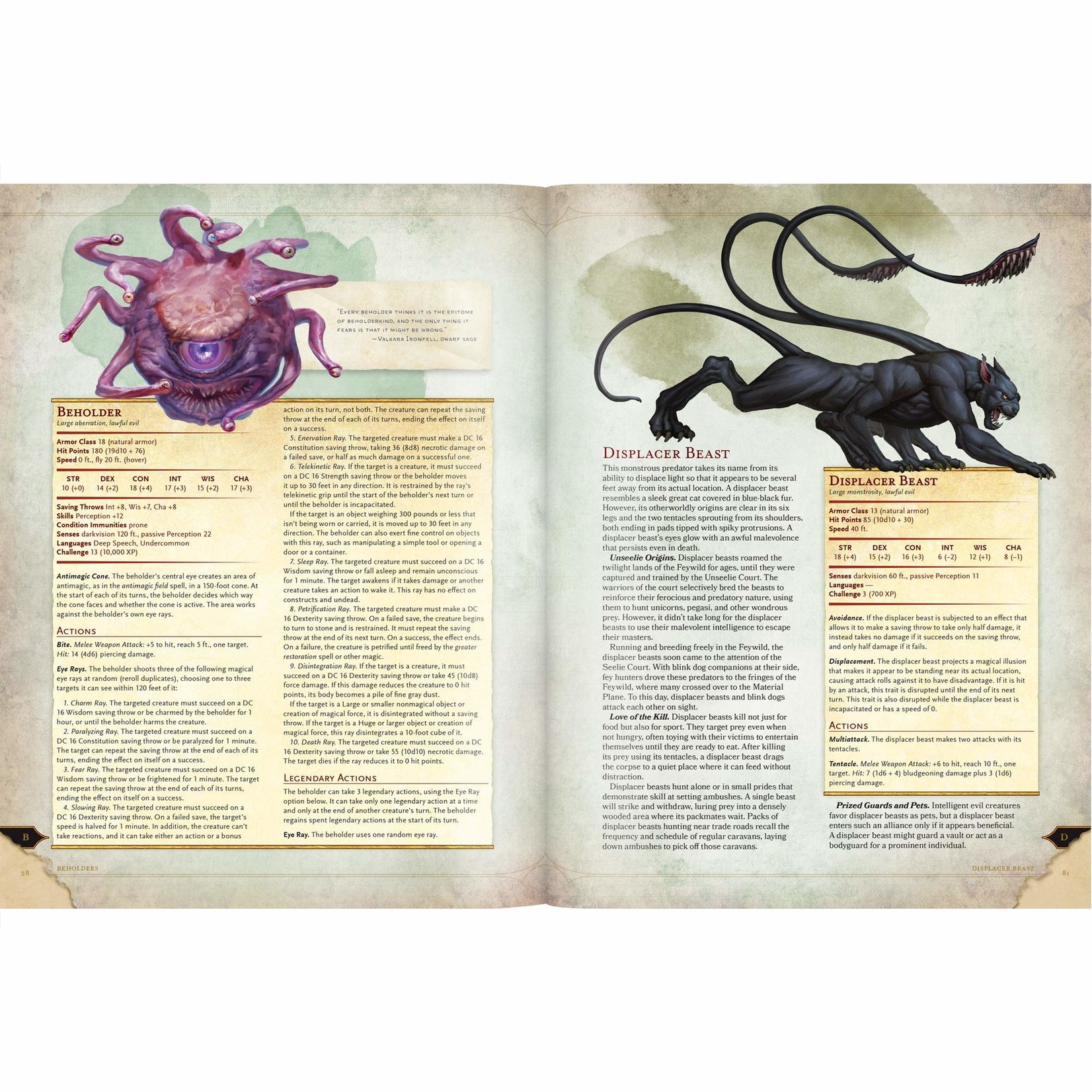 Wizards of the Coast D&D Monster Manual