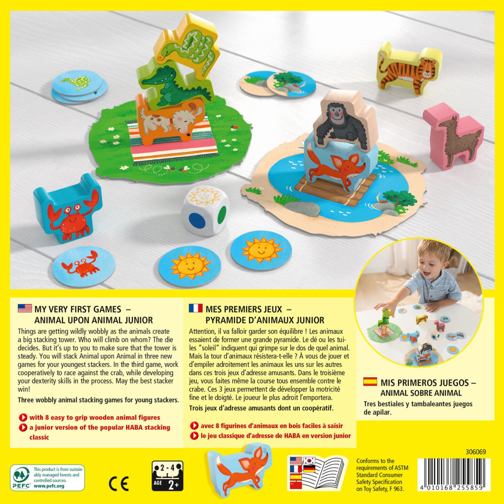 Haba My Very First Games: Animal Upon Animal Junior