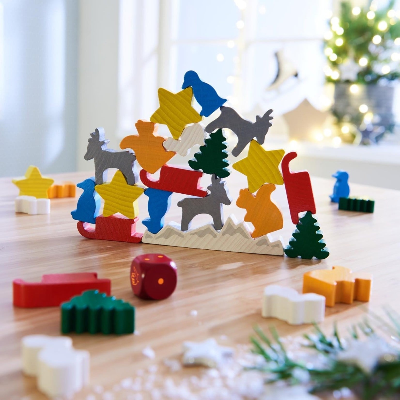 Haba Animal Upon Animal: A Christmas Stacking Game