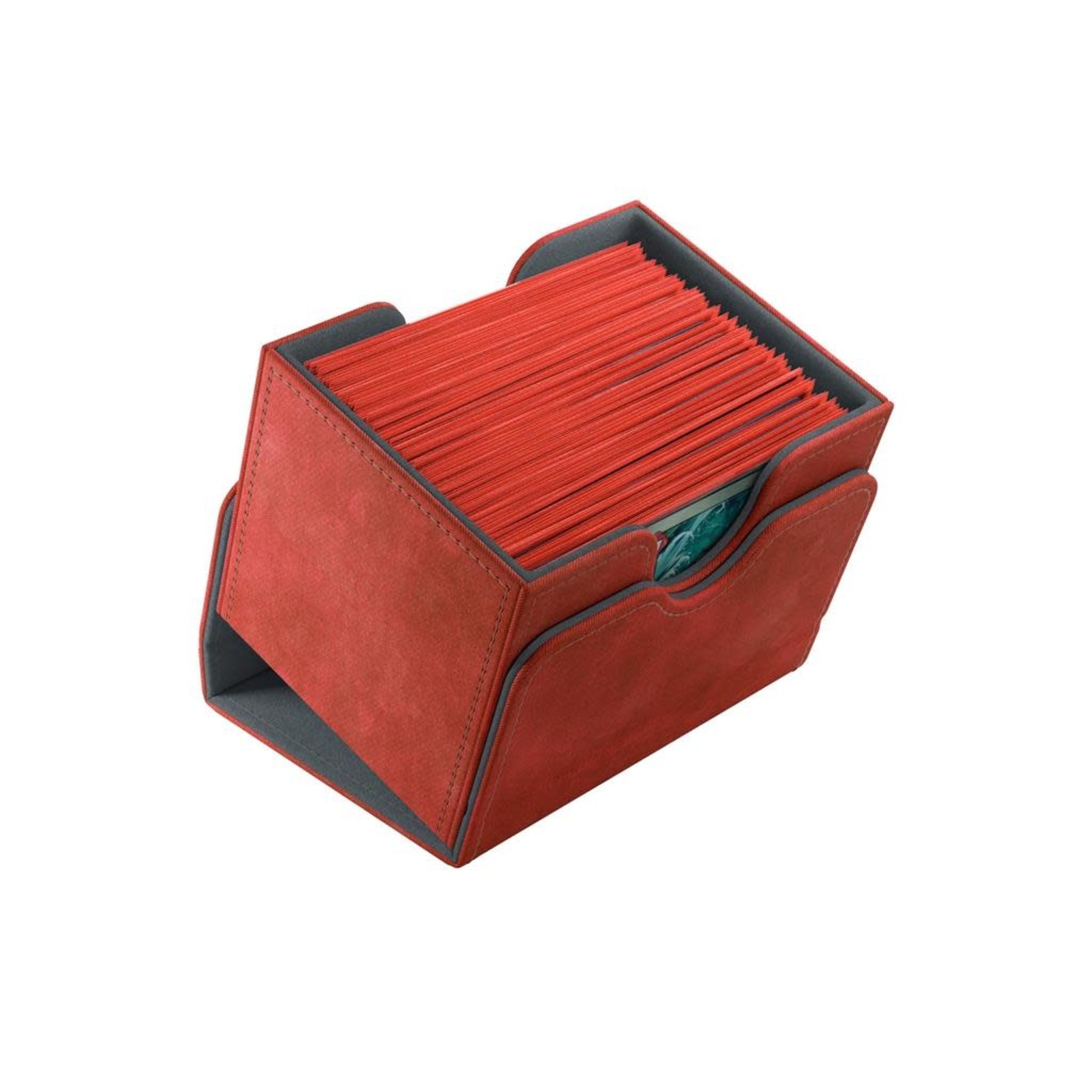 Gamegenic Sidekick 100+ Card Convertible Deck Box: Red