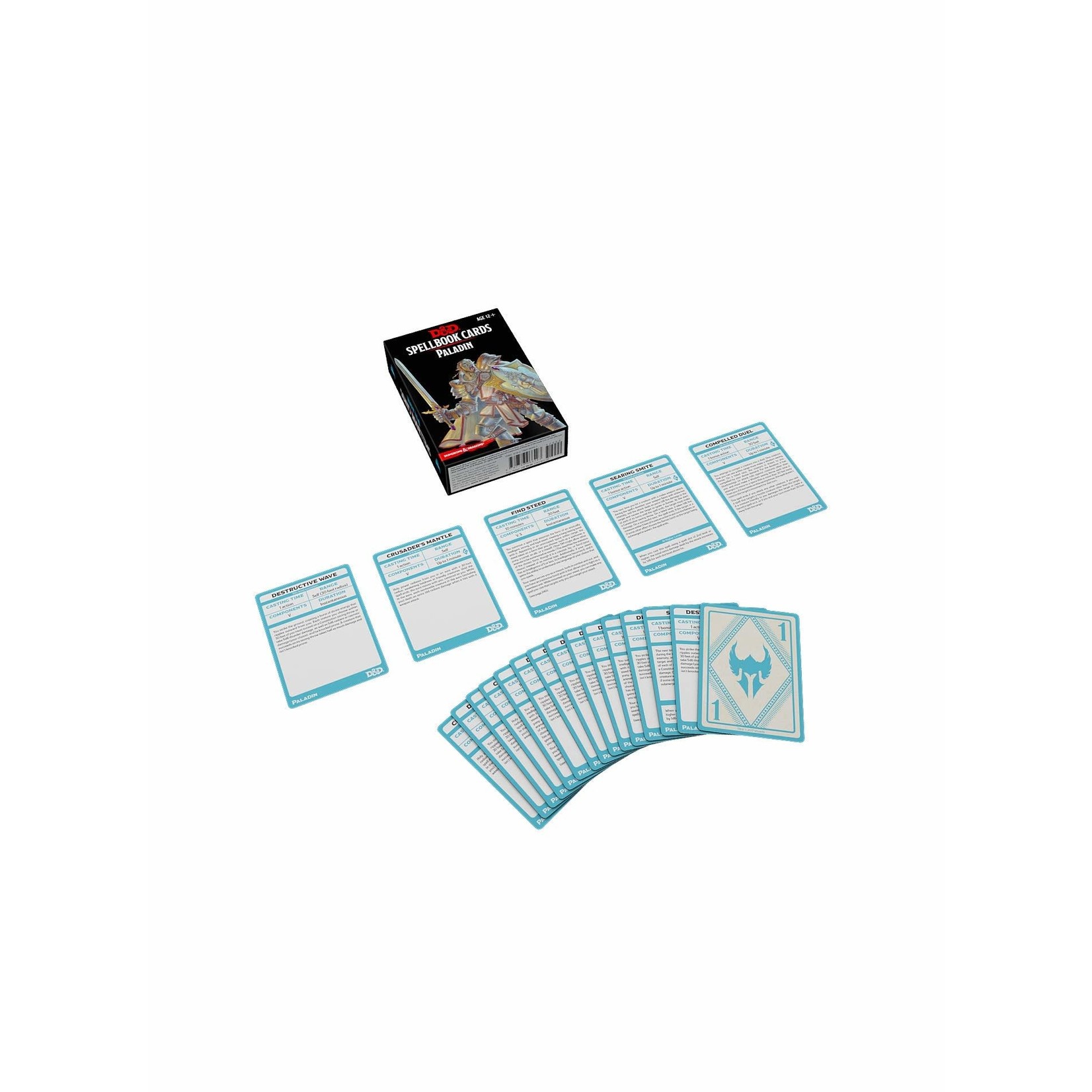 Gale Force Nine D&D Spellbook Cards: Paladin