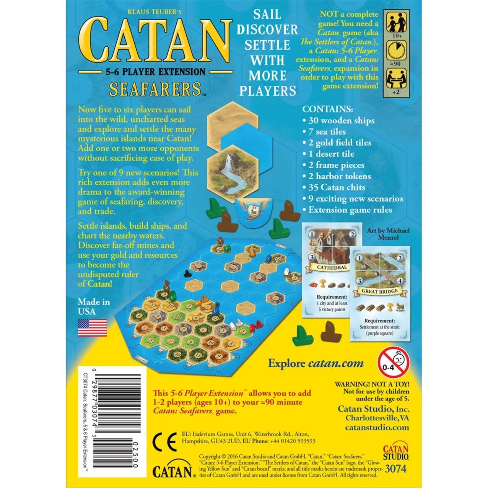 Catan Studios Catan: Seafarers 5-6 Player Extension