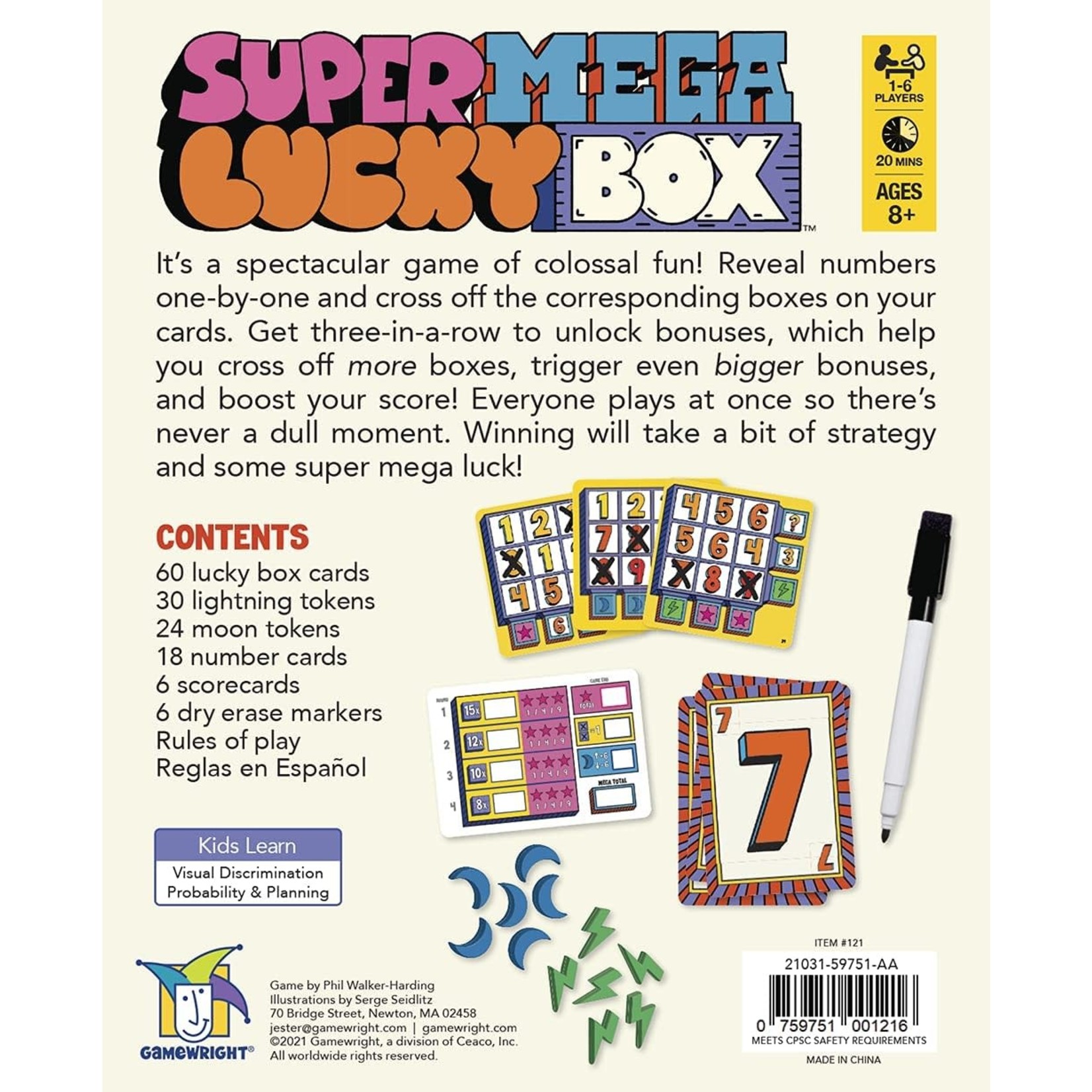 Gamewright Super Mega Lucky Box