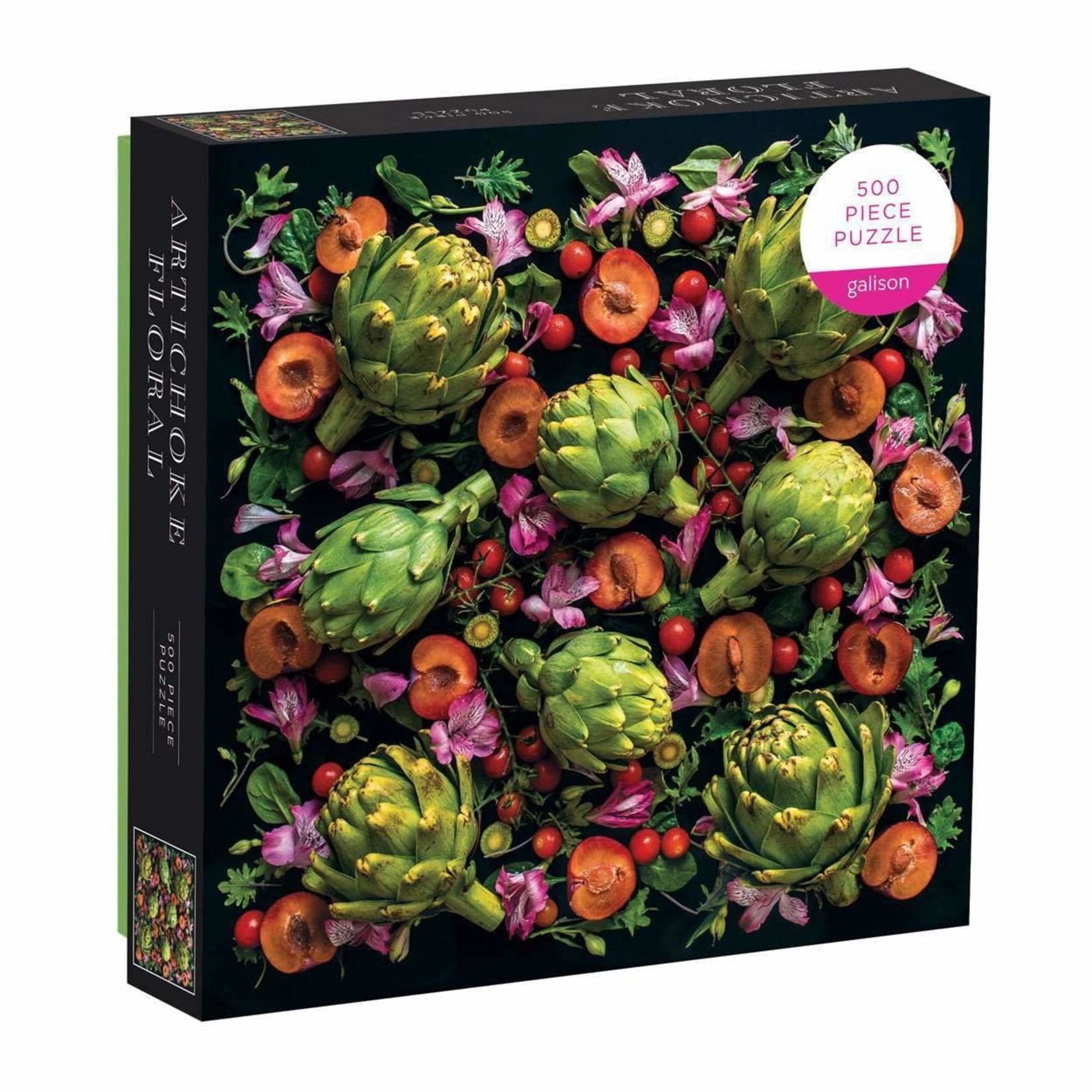 galison Artichoke Floral 500 Piece Jigsaw Puzzle