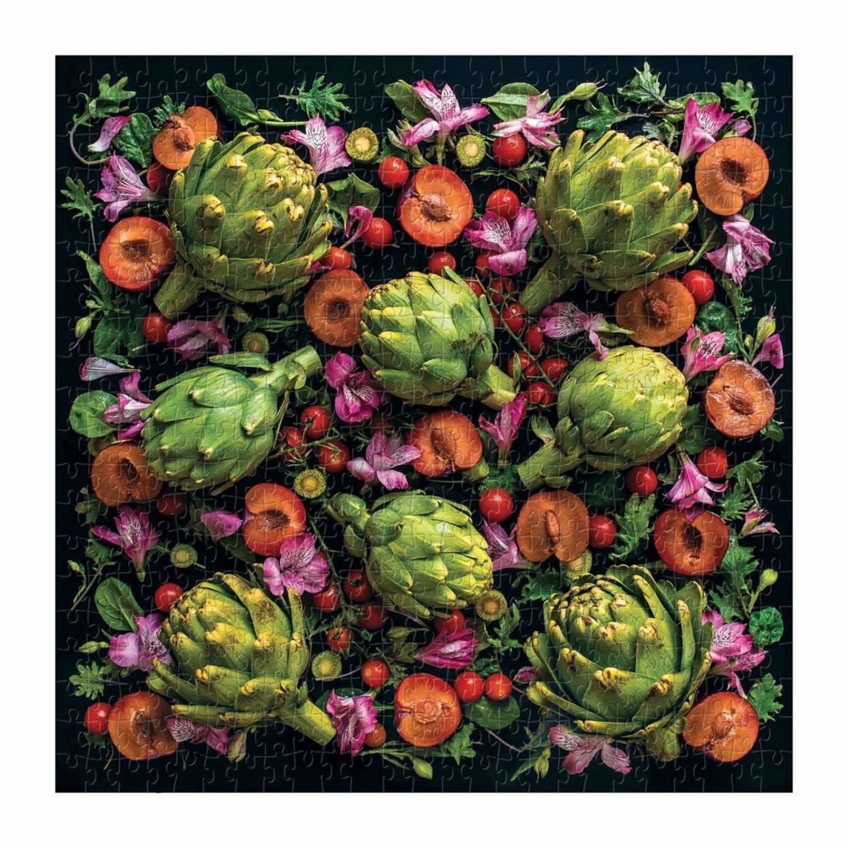 galison Artichoke Floral 500 Piece Jigsaw Puzzle
