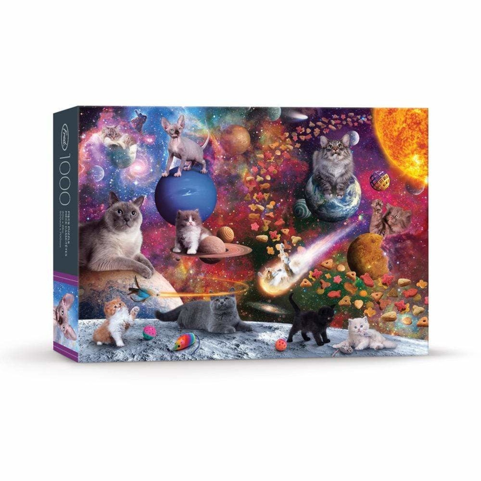 Fred Galaxy Cats 1000 Piece Puzzle