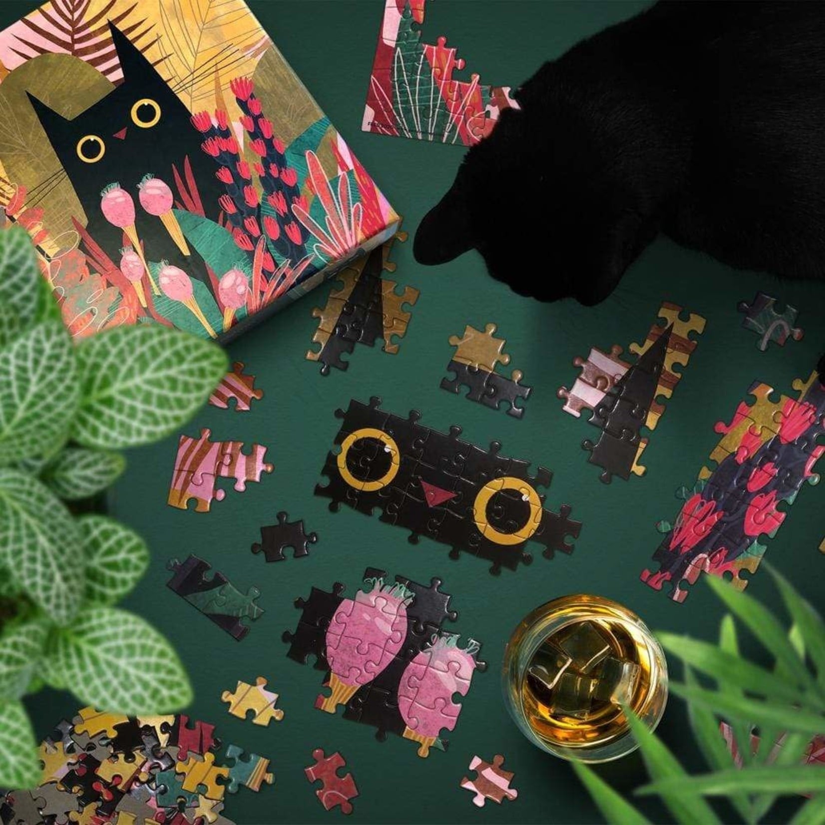 Fred Black Cat 500 Piece Puzzle