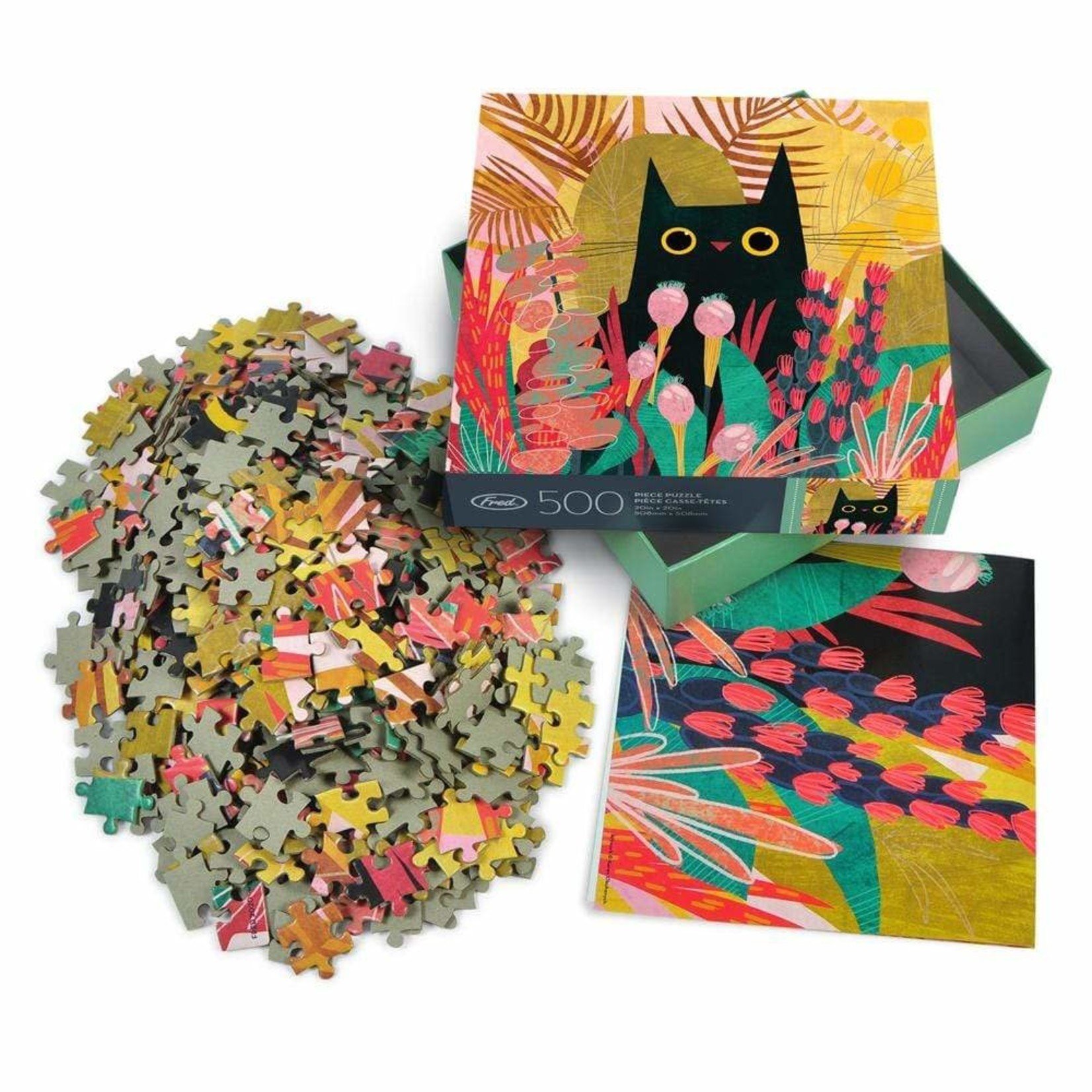 Fred Black Cat 500 Piece Puzzle