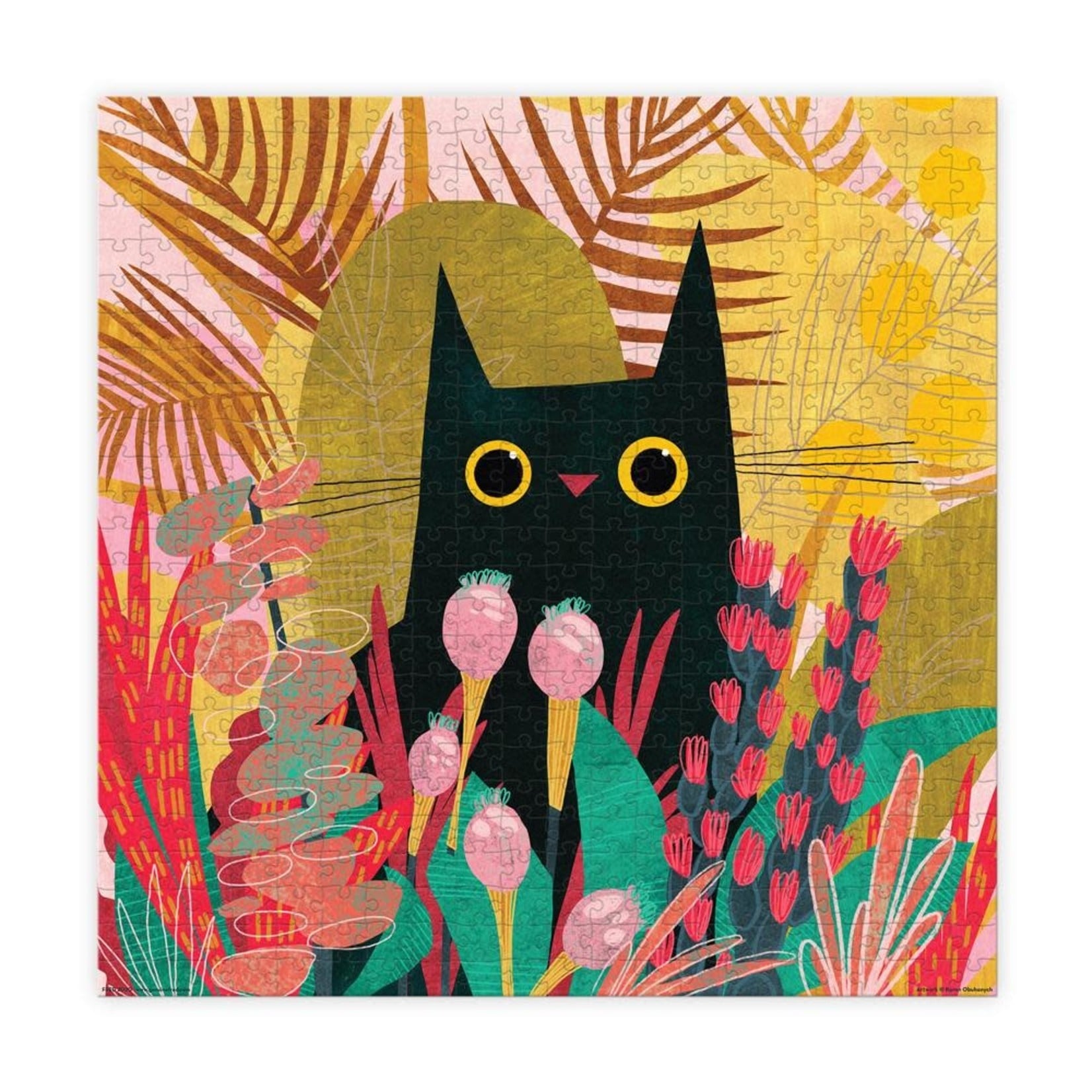 Fred Black Cat 500 Piece Puzzle