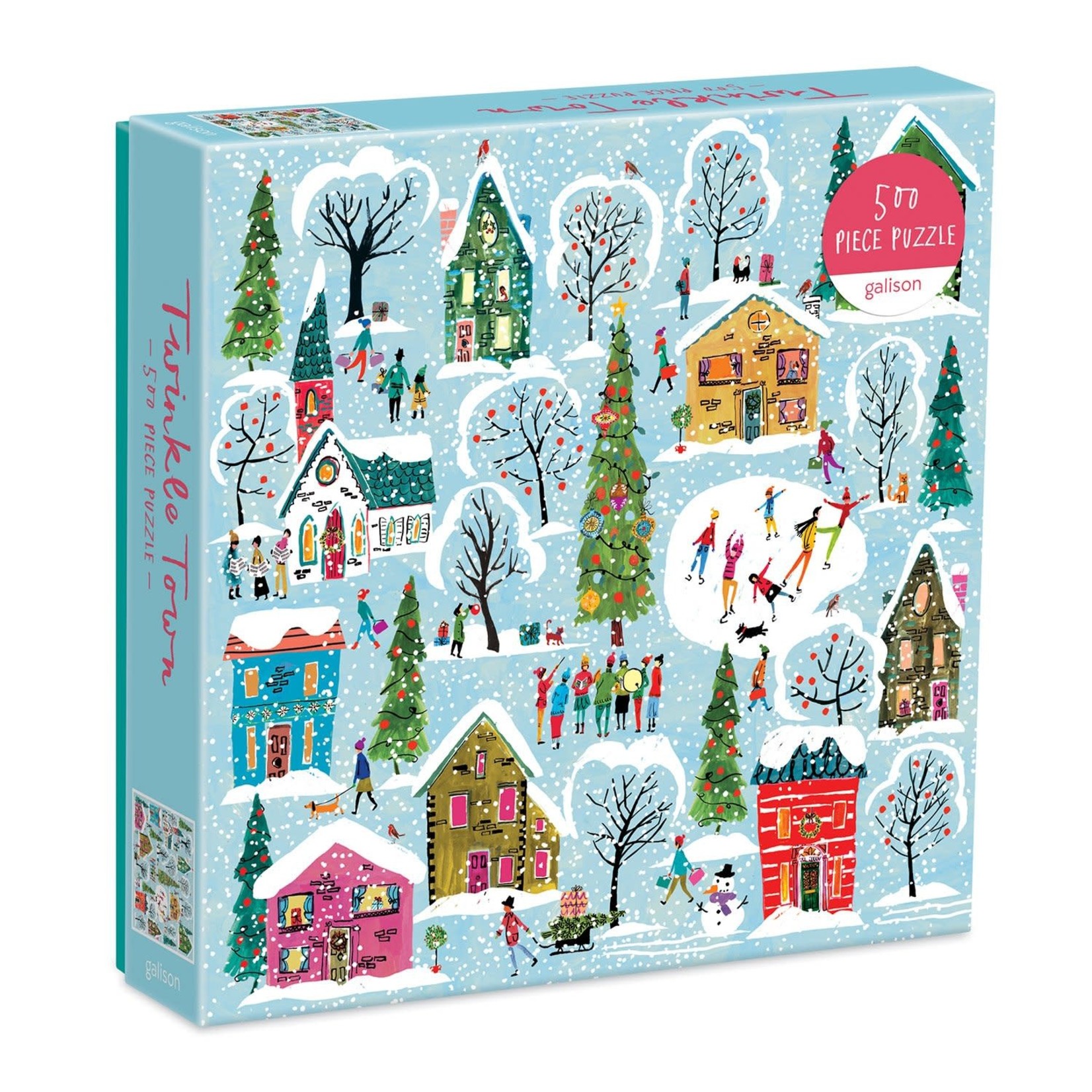 galison Twinkle Town 500 Piece Jigsaw Puzzle
