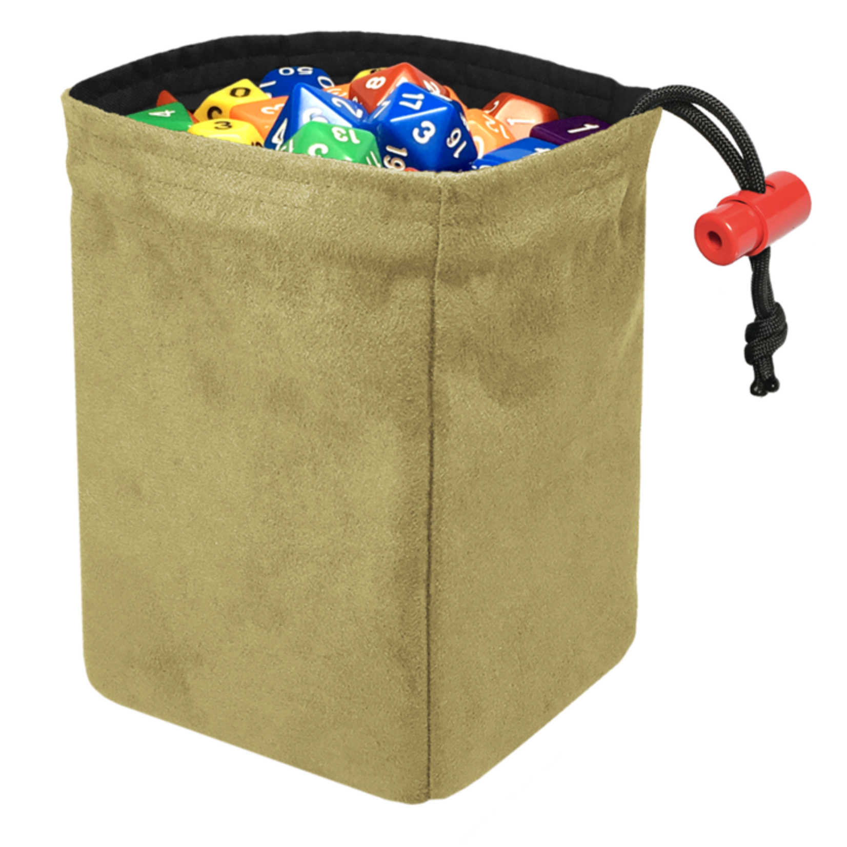 Red King Co. Classic Dice Bag - Tan Suede