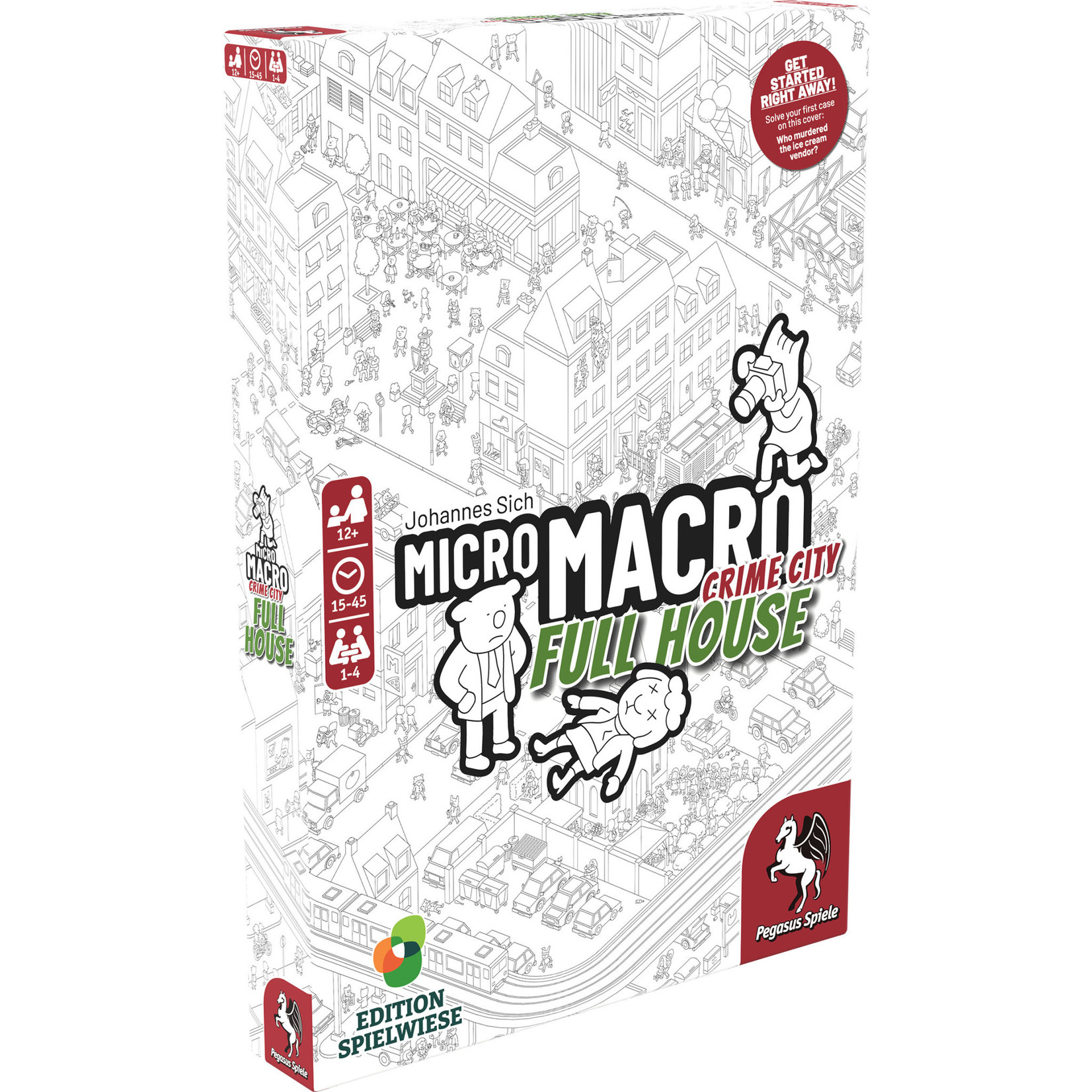 Pegasus Spiele MicroMacro: Crime City 2 - Full House