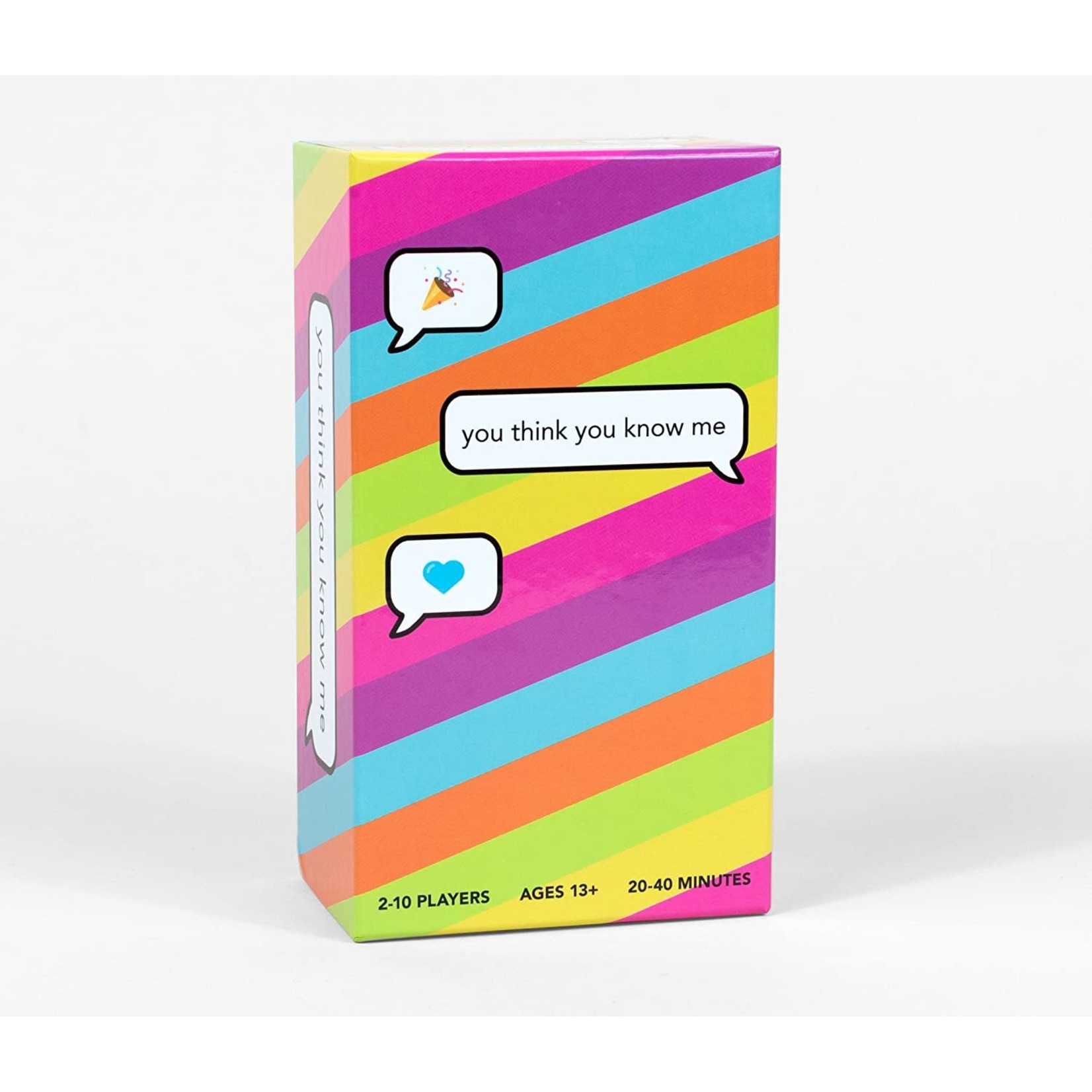 Pink Tiger Games You Think You Know Me: A Conversational Card Game