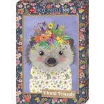 Heye Floral Friends - Funny Hedgehog 500 Piece Puzzle