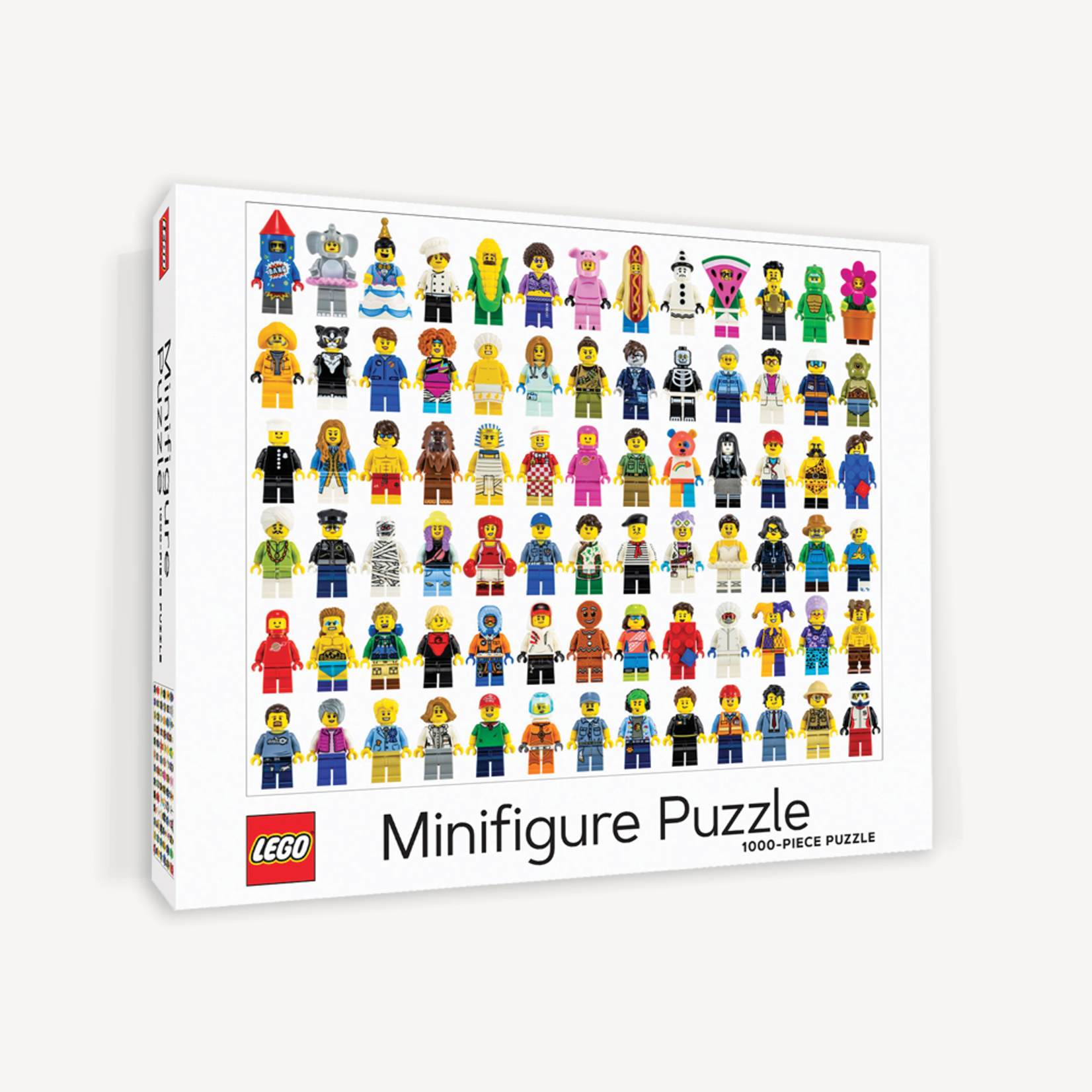 Chronicle Books LEGO Minifigure Puzzle 1000 Piece Puzzle