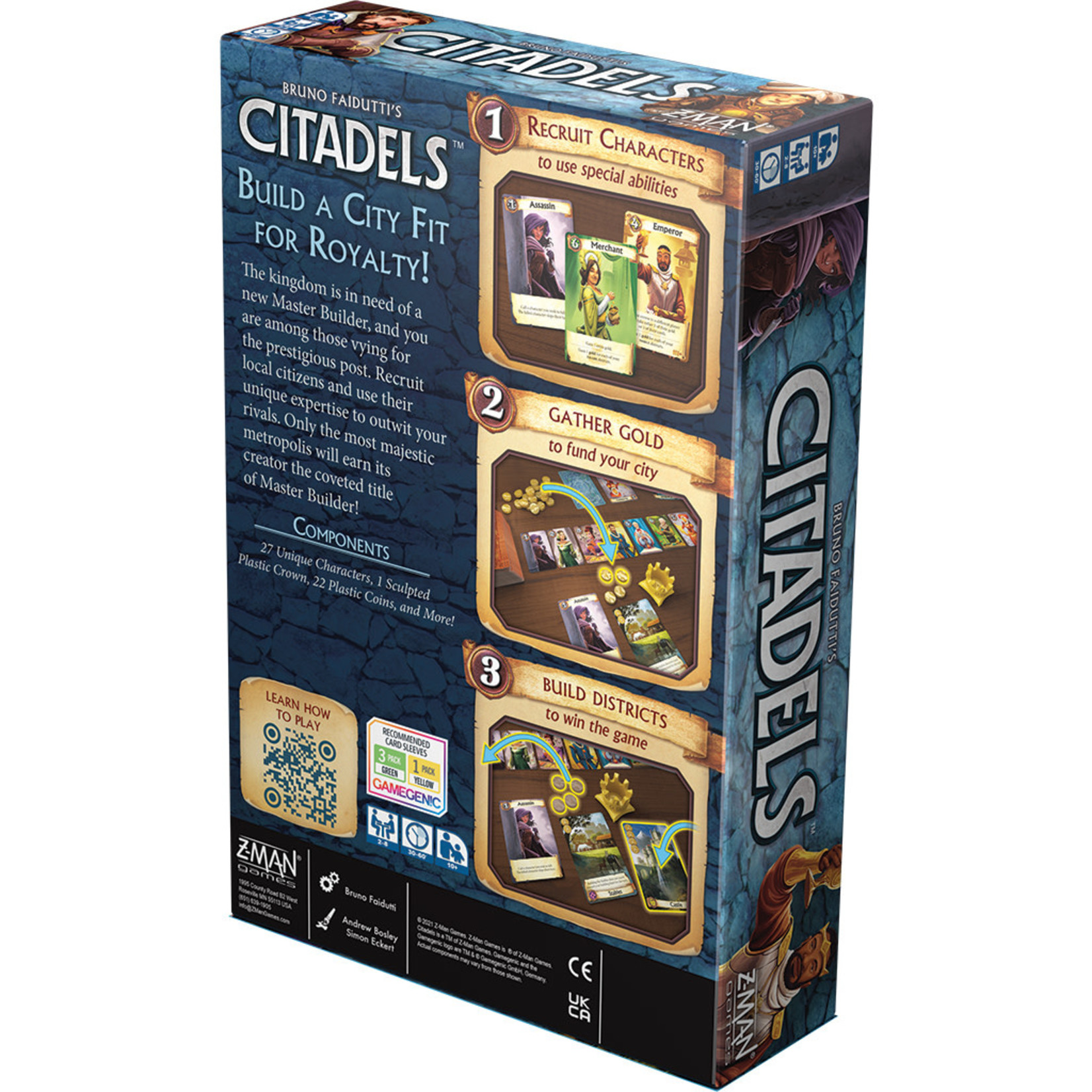 Z-Man Games Citadels Revised