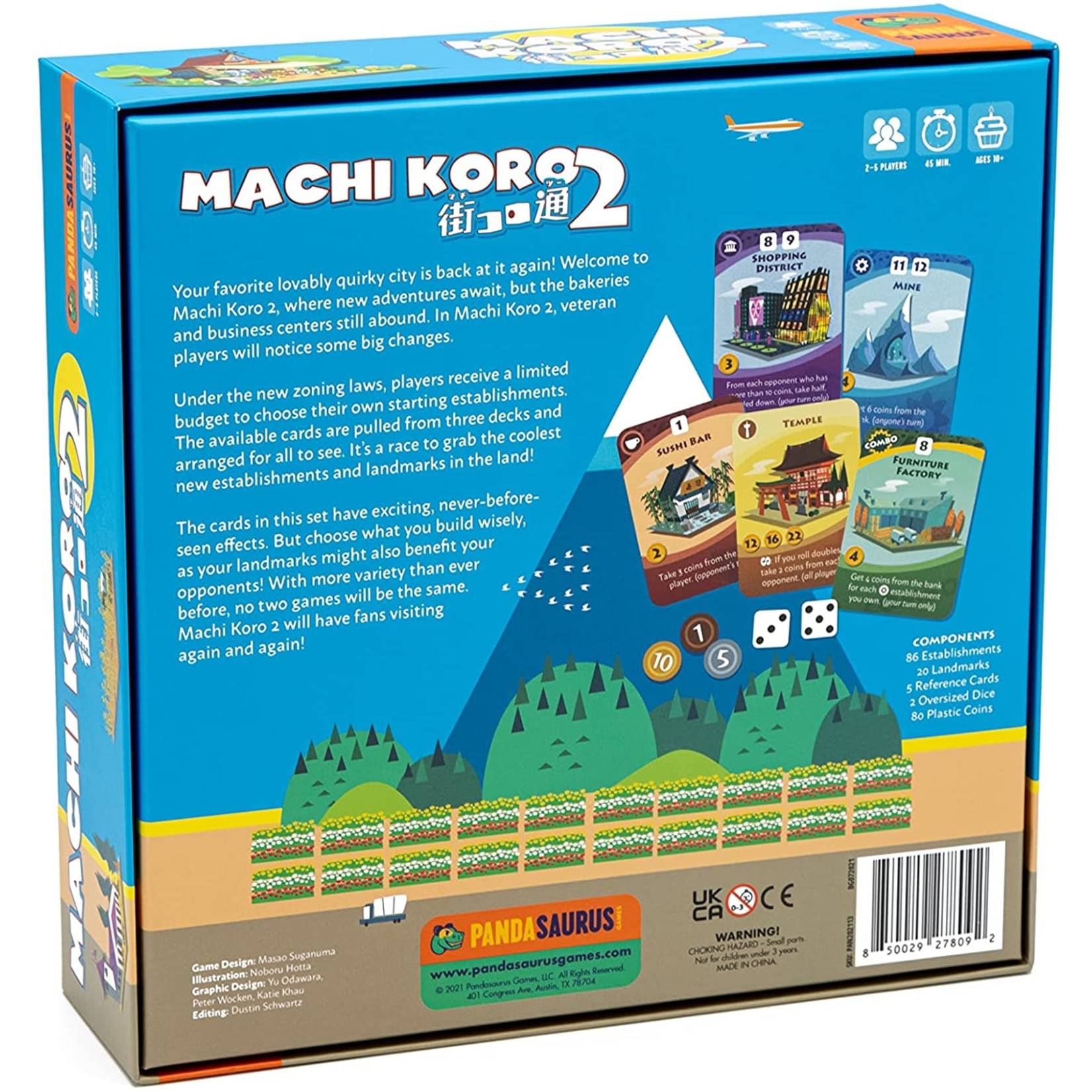 Pandasaurus Games Machi Koro 2