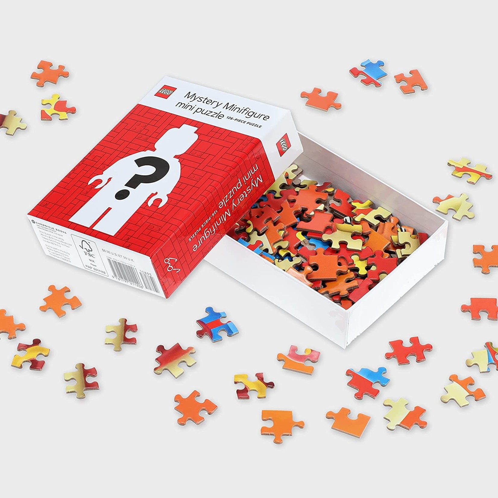 LEGO LEGO Mystery Minifigure mini puzzle 126 Piece Puzzle - Red Edition