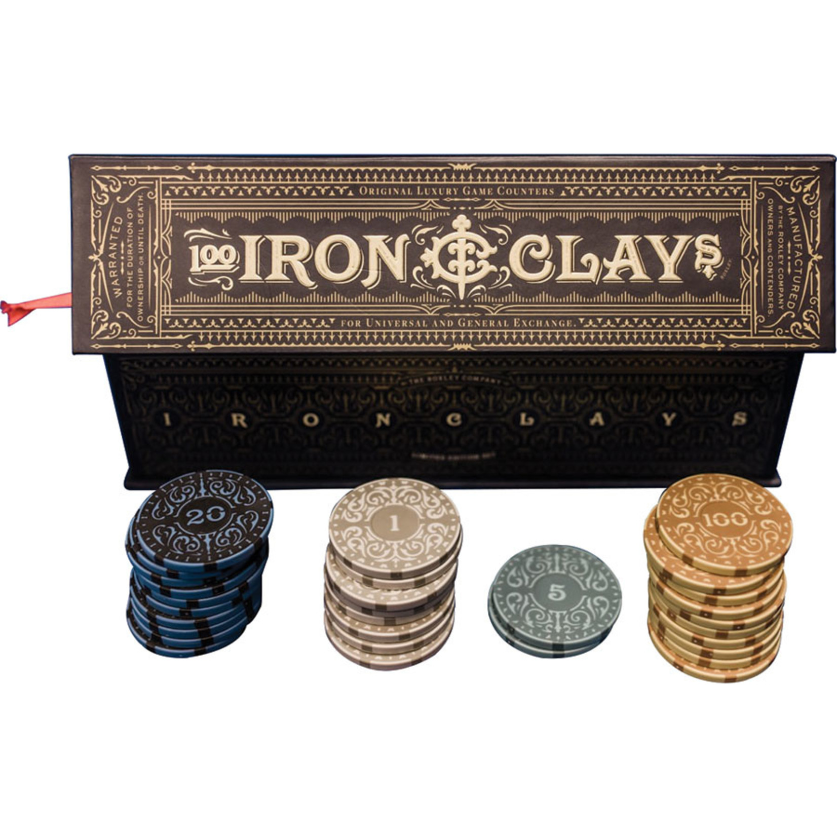 Roxley Games Iron Clays (100 chips)